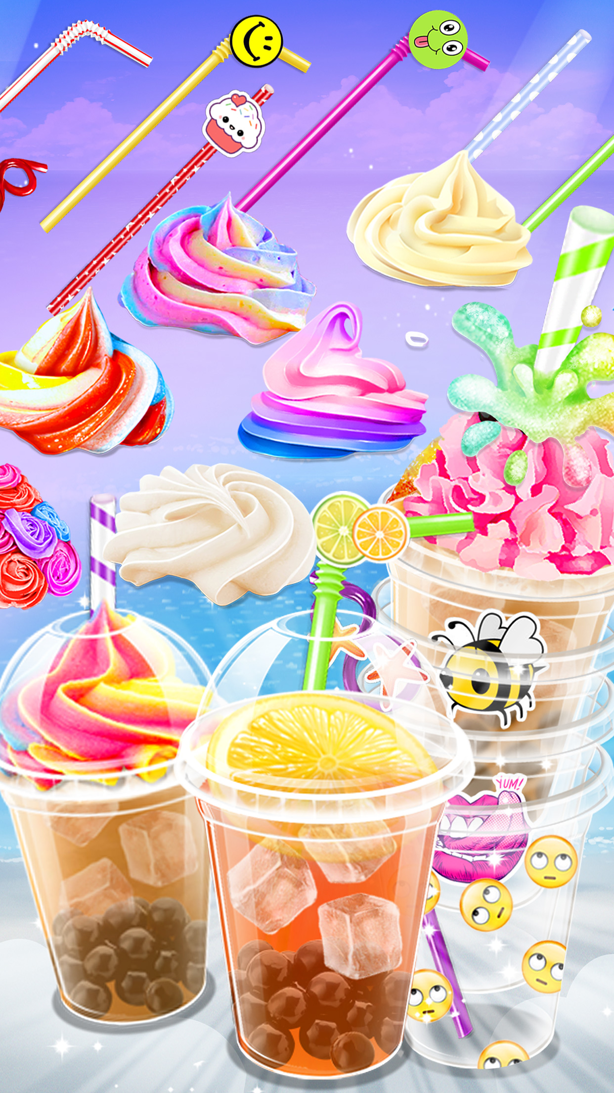 اسکرین شات 7 برنامه DIY Bubble Tea - Ice Milk Tea