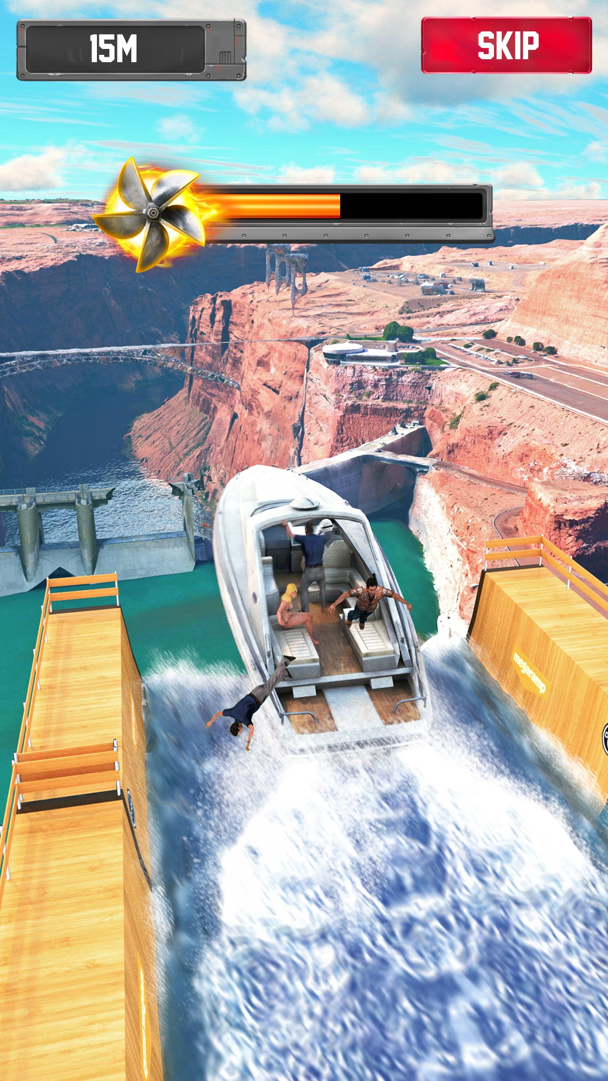 اسکرین شات 3 بازی Ship Ramp Jumping