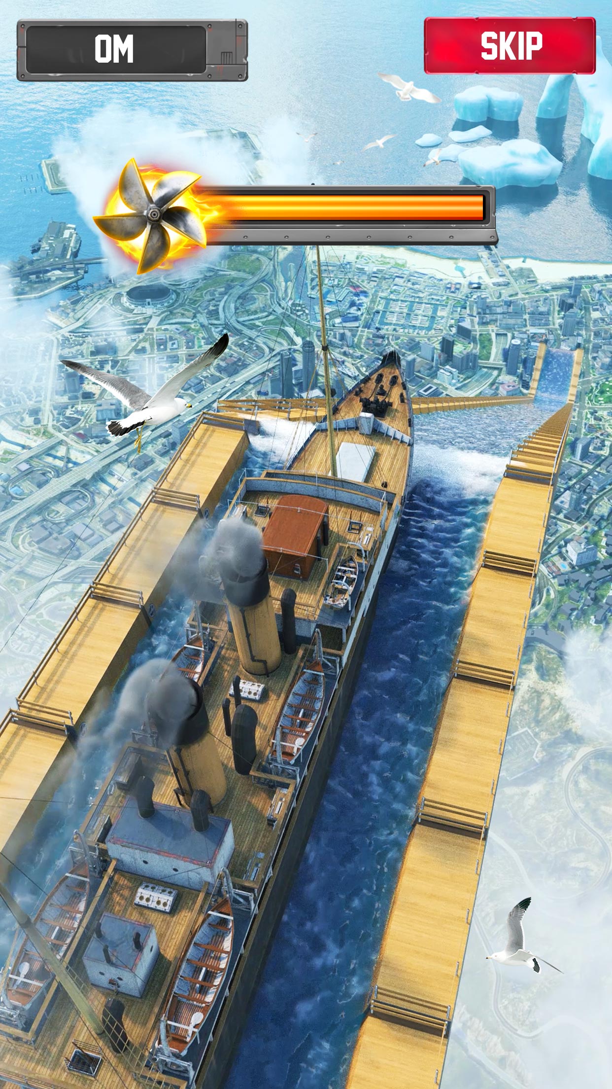 اسکرین شات 1 بازی Ship Ramp Jumping