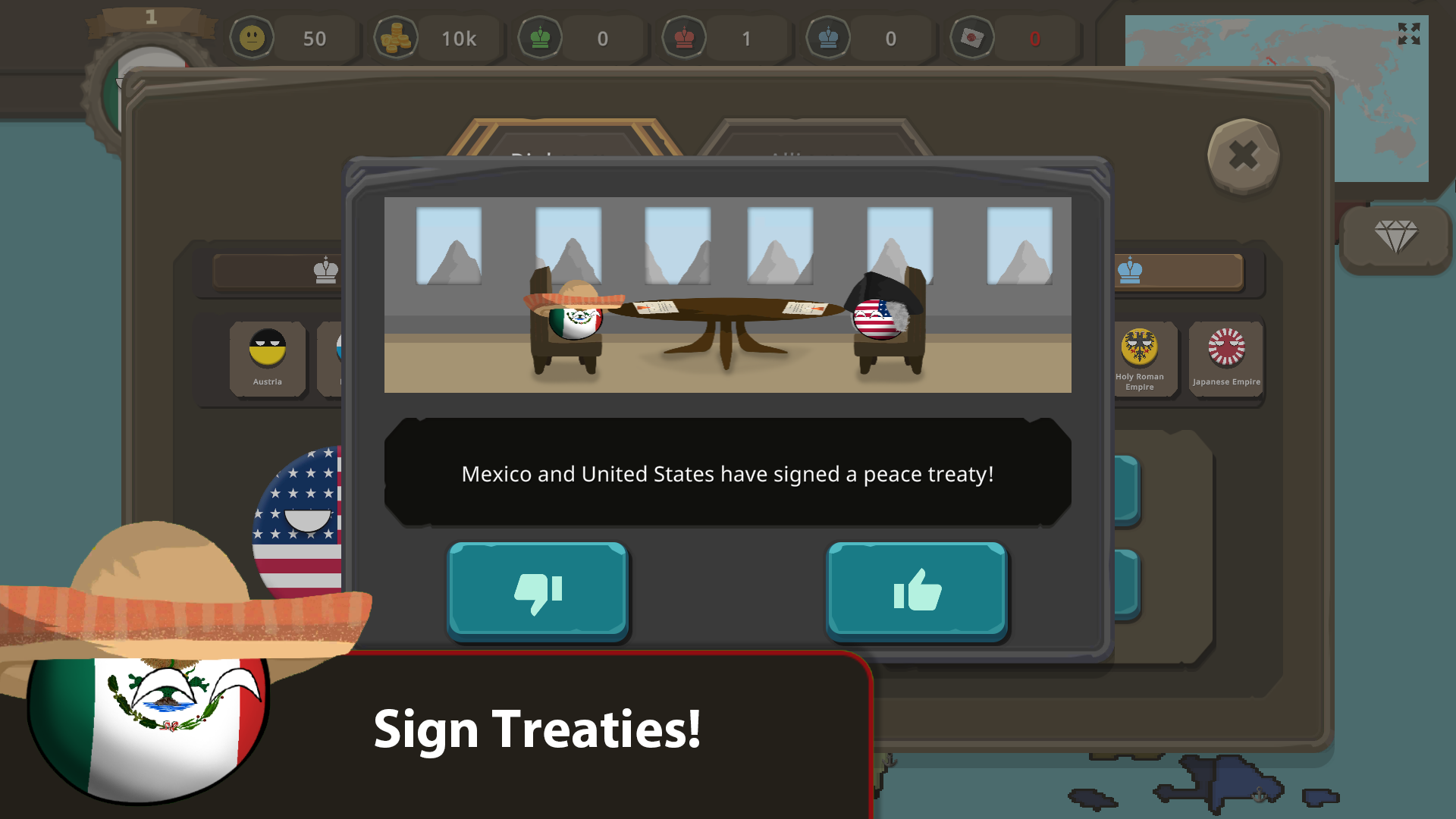 اسکرین شات 7 بازی Countryballs at War