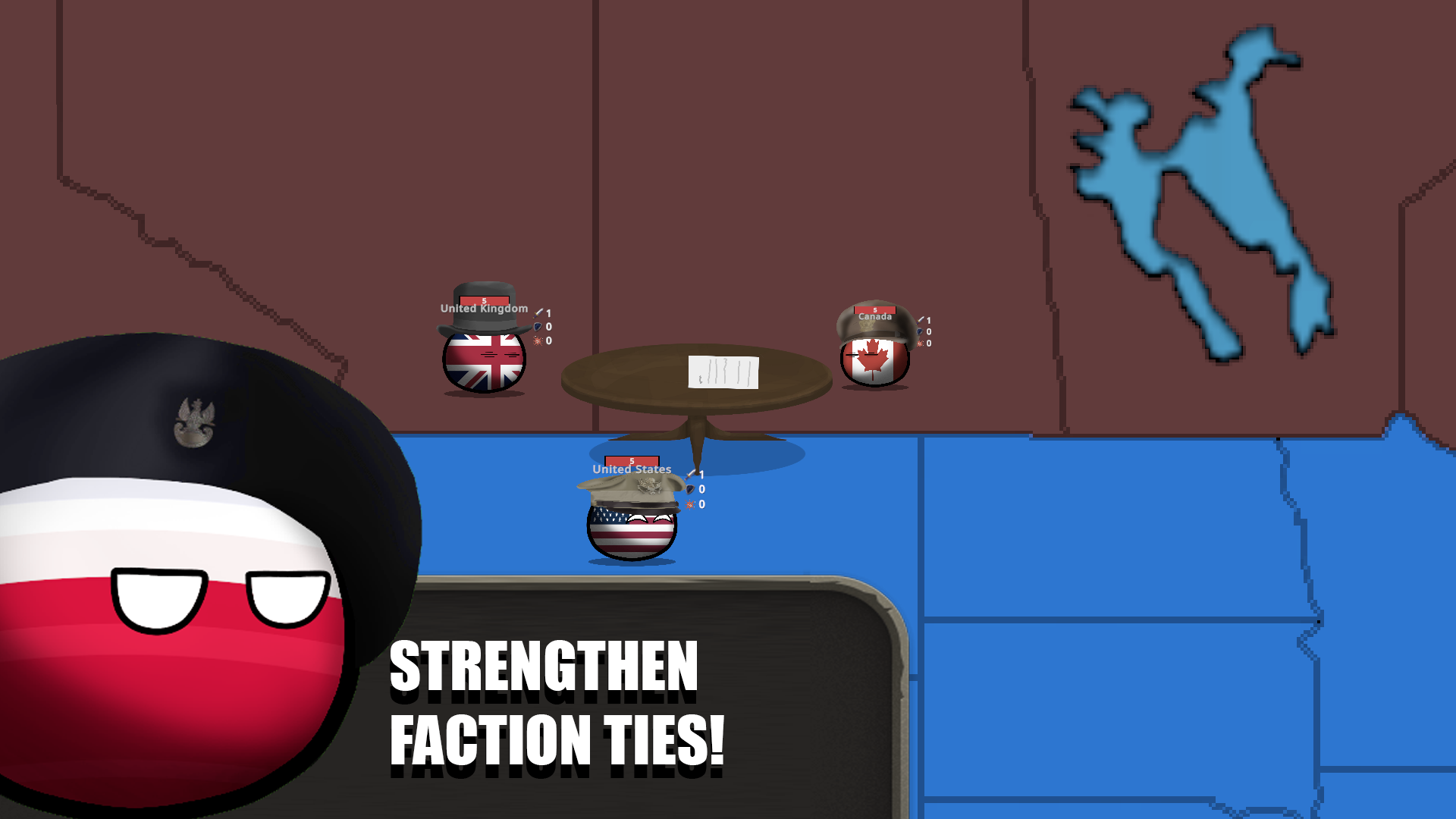 اسکرین شات 4 بازی Countryball: World 1930