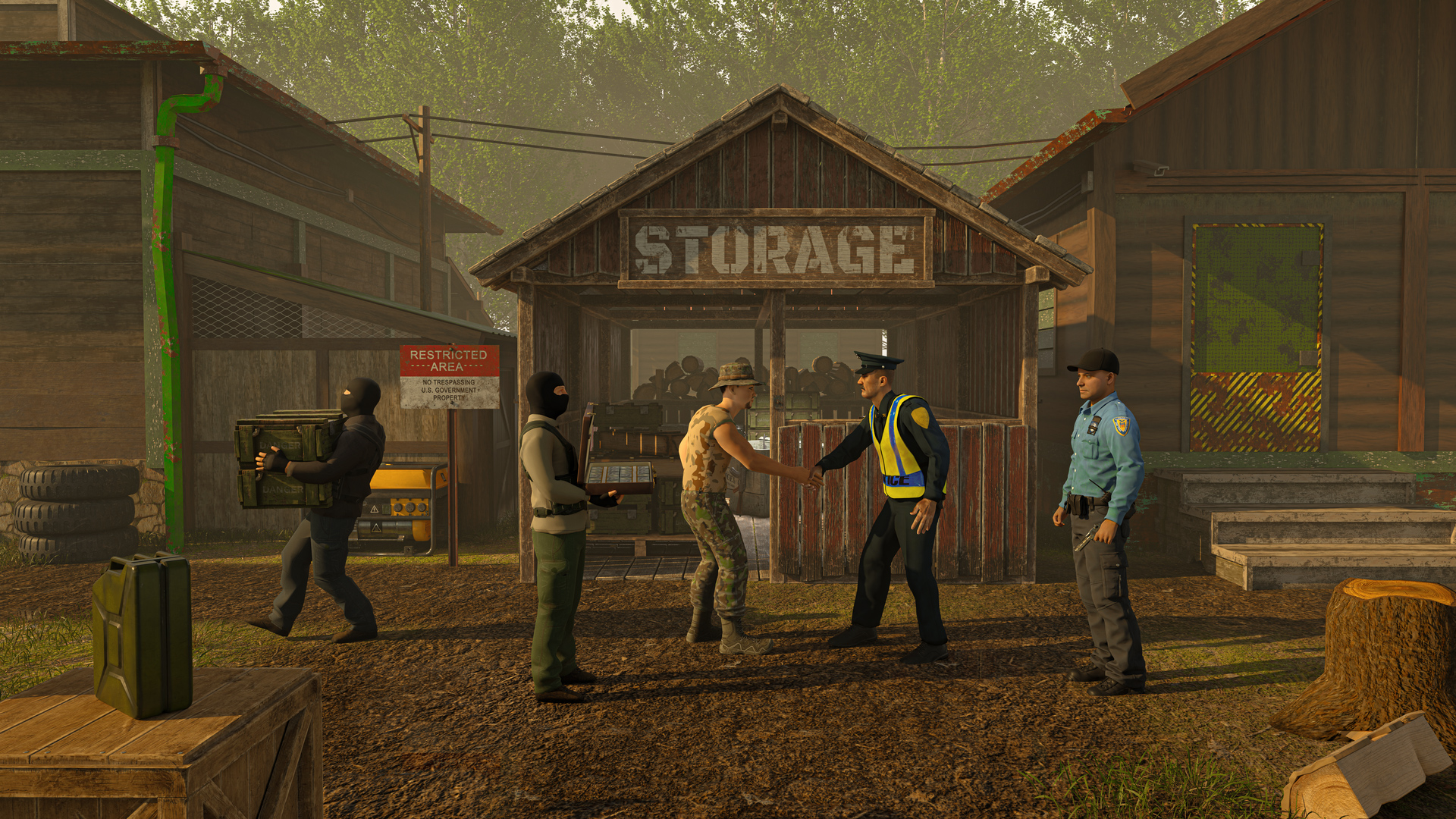 اسکرین شات 2 بازی Border Patrol Police Game