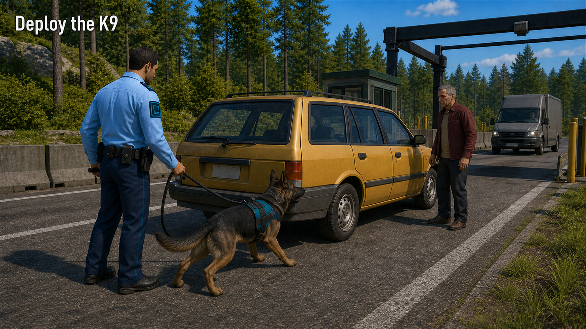 اسکرین شات 1 بازی Border Patrol Police Game
