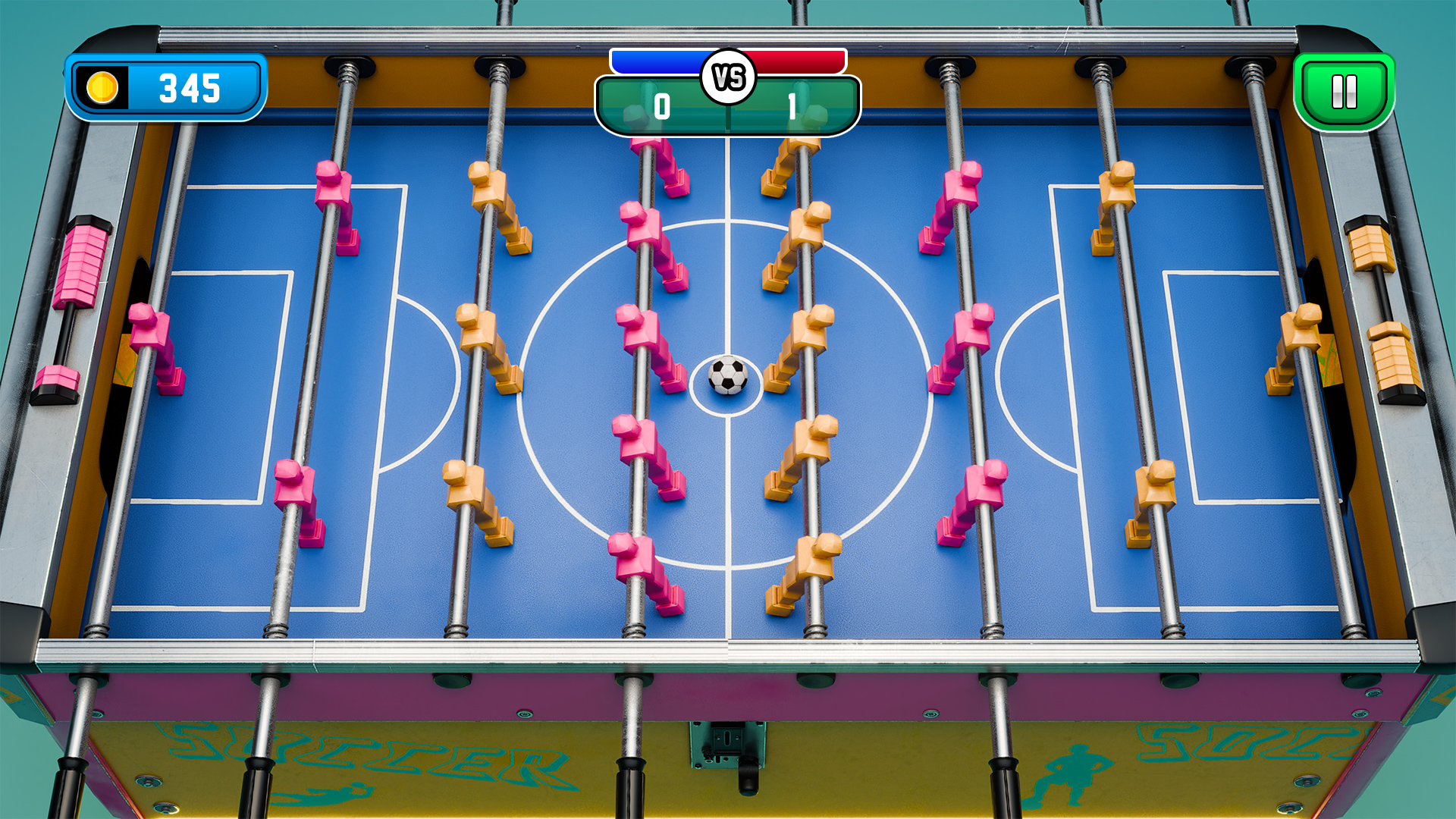 اسکرین شات 2 بازی Foosball  PvP - Table Football