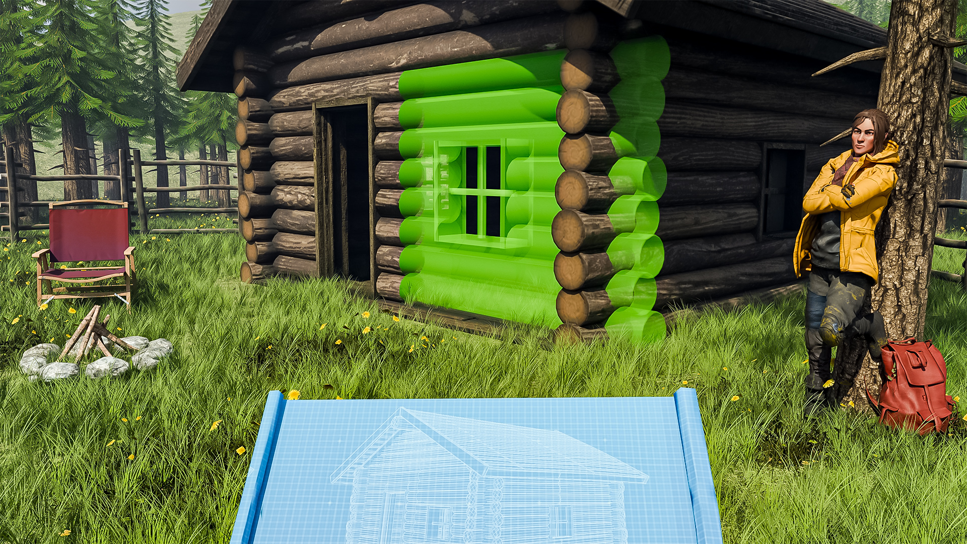 اسکرین شات 3 بازی Forest Camping Survival Sim 3D