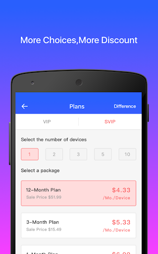 اسکرین شات 2 برنامه PlexVPN