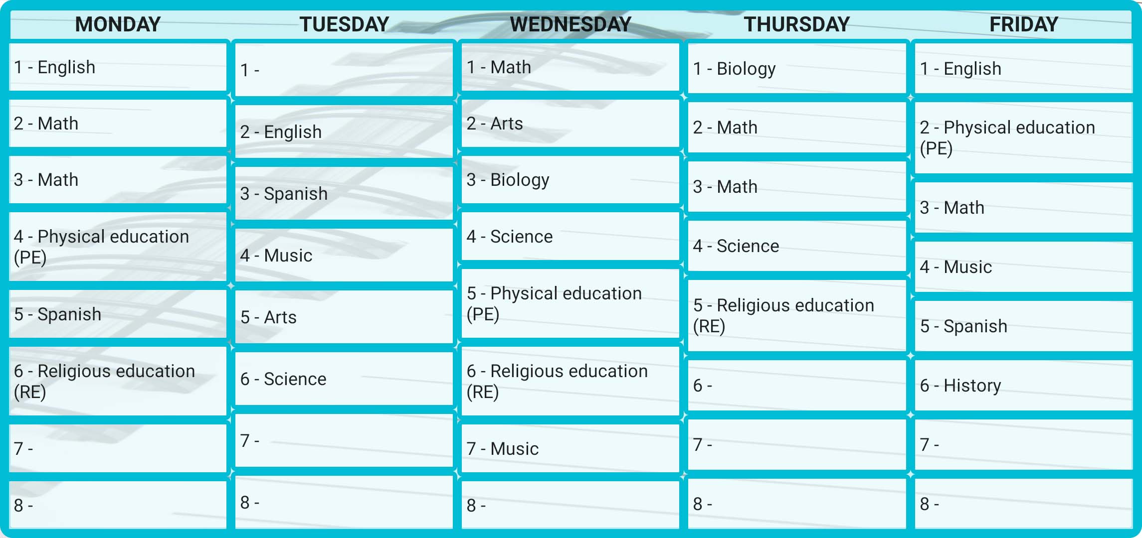 اسکرین شات 3 برنامه My Grades - School Timetable