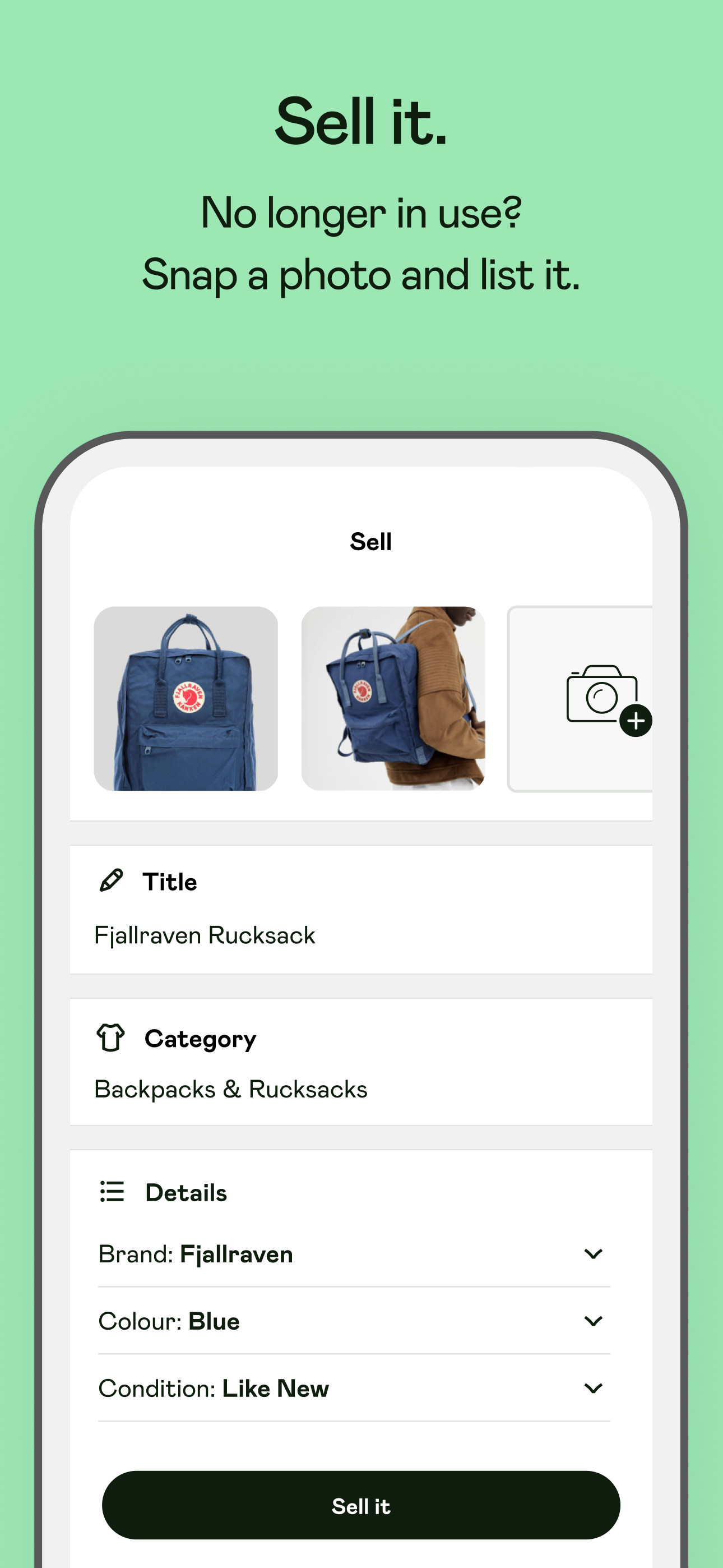 اسکرین شات 3 برنامه Shpock: Buy & Sell Marketplace
