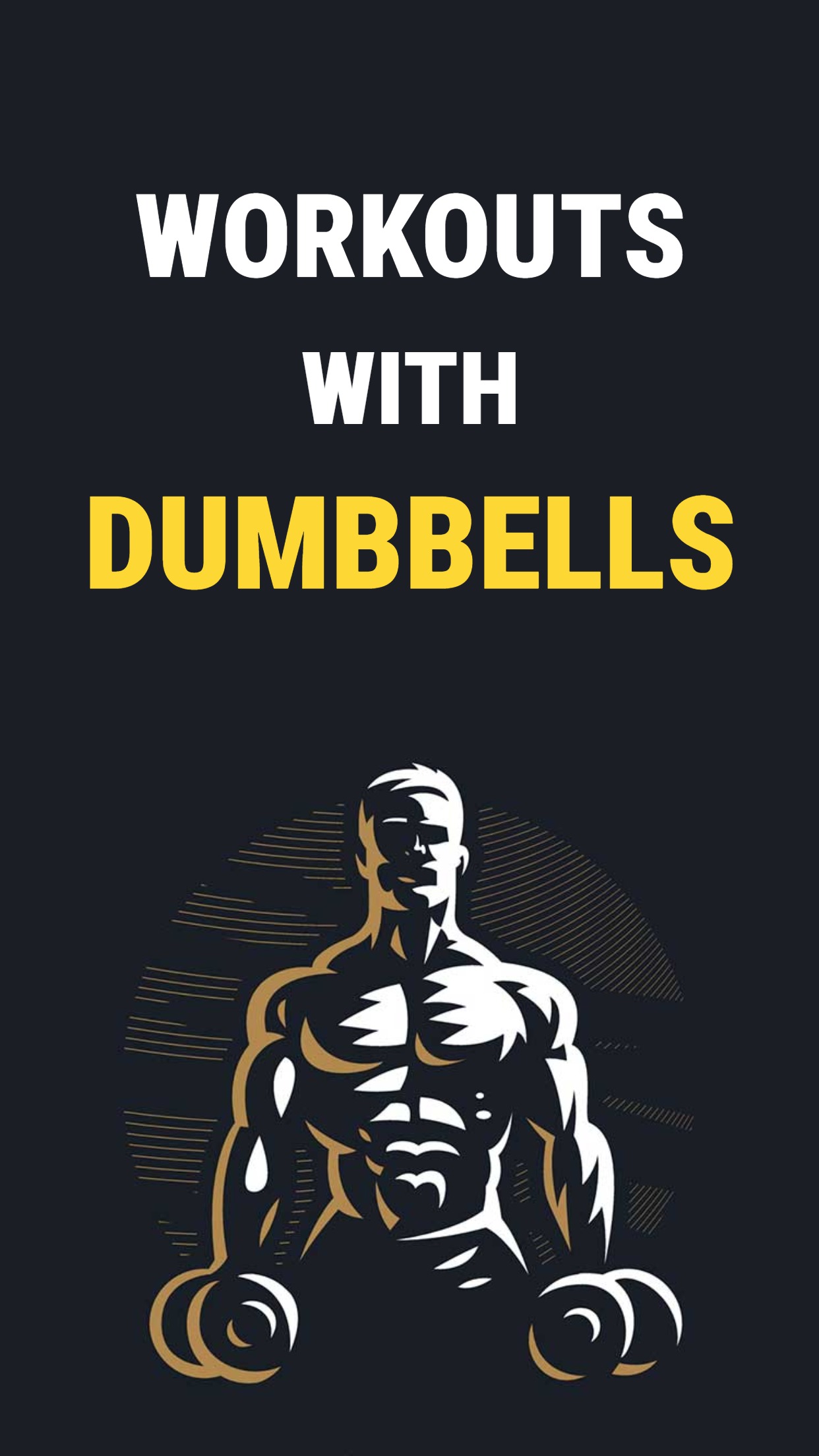 اسکرین شات 1 برنامه Home workouts with dumbbells