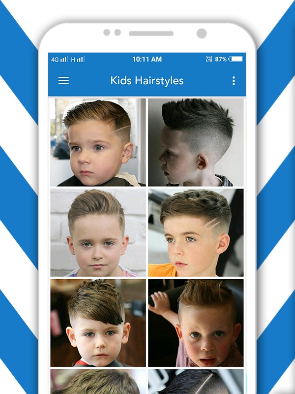 اسکرین شات 2 برنامه Latest Boys Hair Style