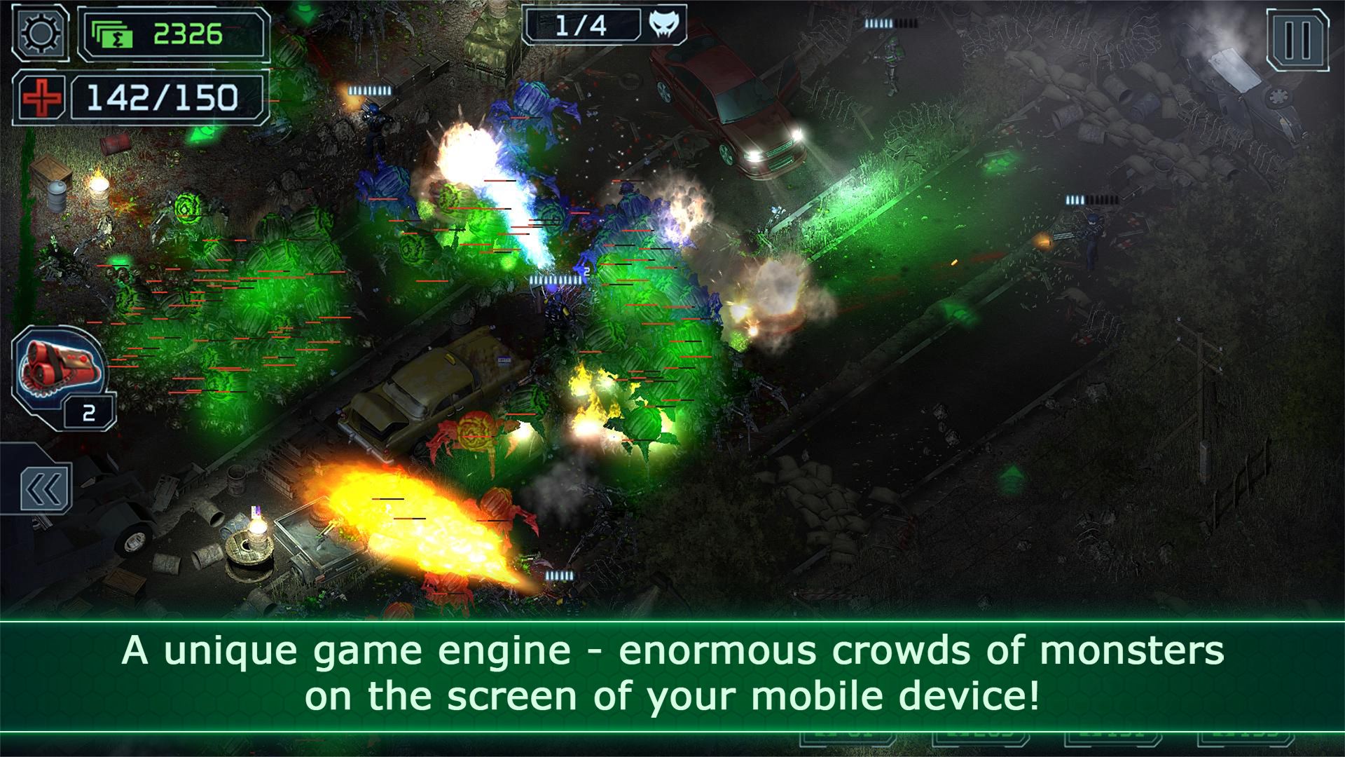 اسکرین شات 1 بازی Alien Shooter TD