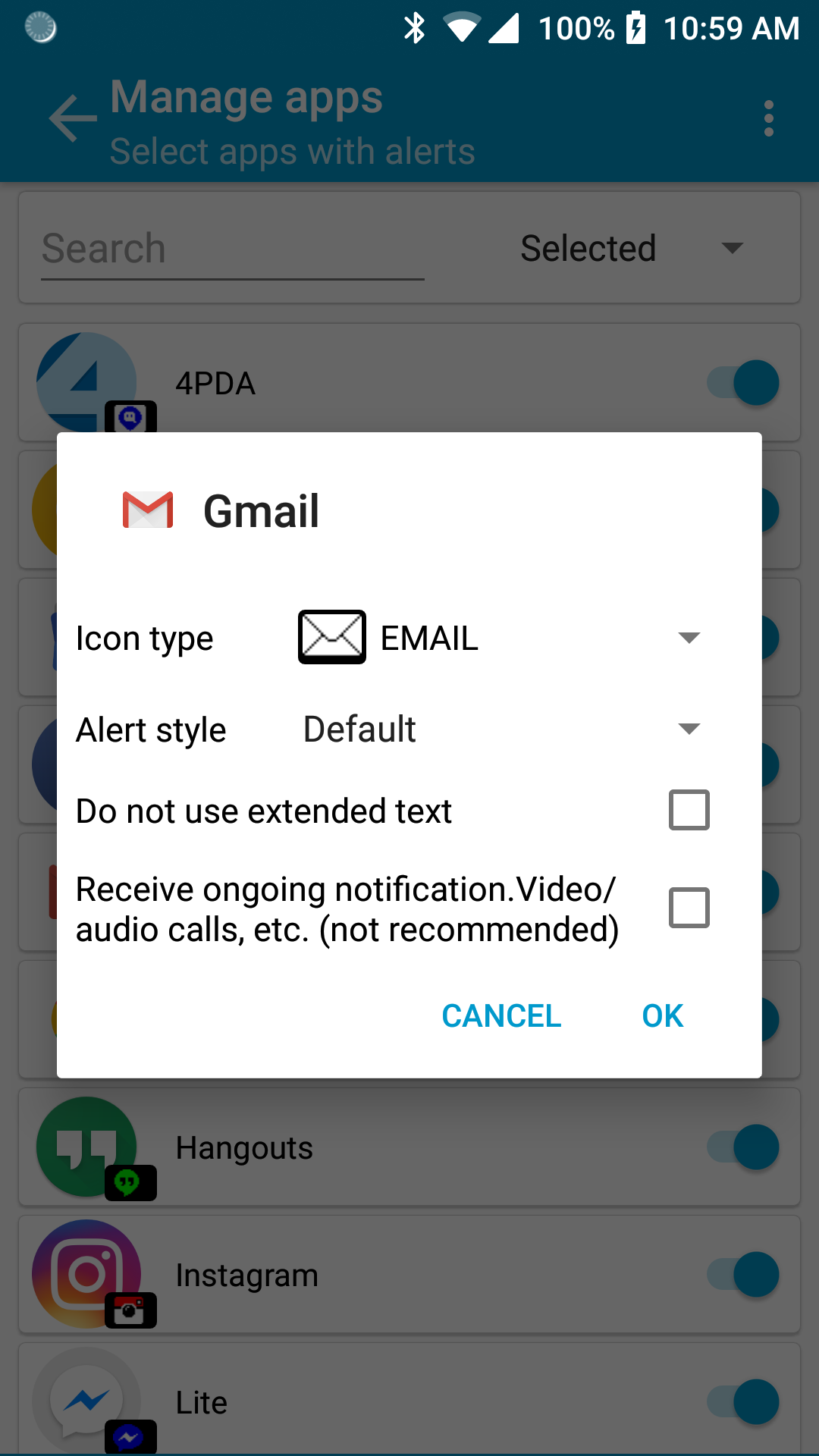 اسکرین شات 4 برنامه Alert Bridge