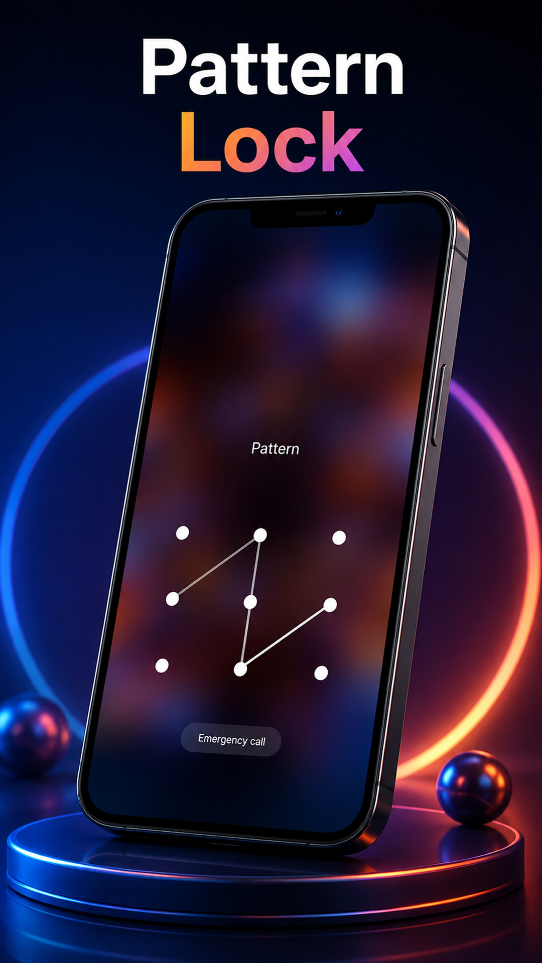اسکرین شات 2 برنامه Modern Style Lockscreen