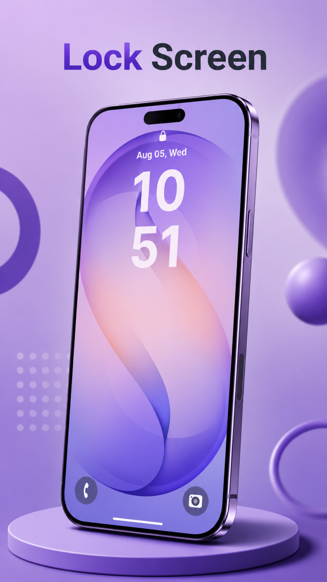 اسکرین شات 3 برنامه Lock Screen S26 Style
