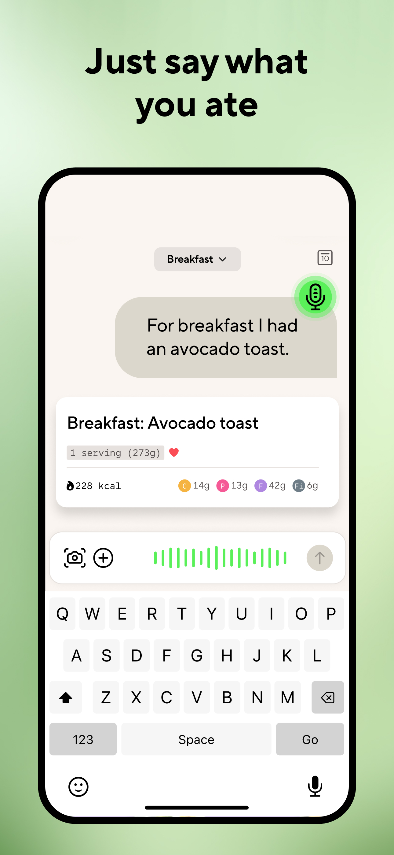اسکرین شات 3 برنامه Lifesum: AI Calorie Tracker
