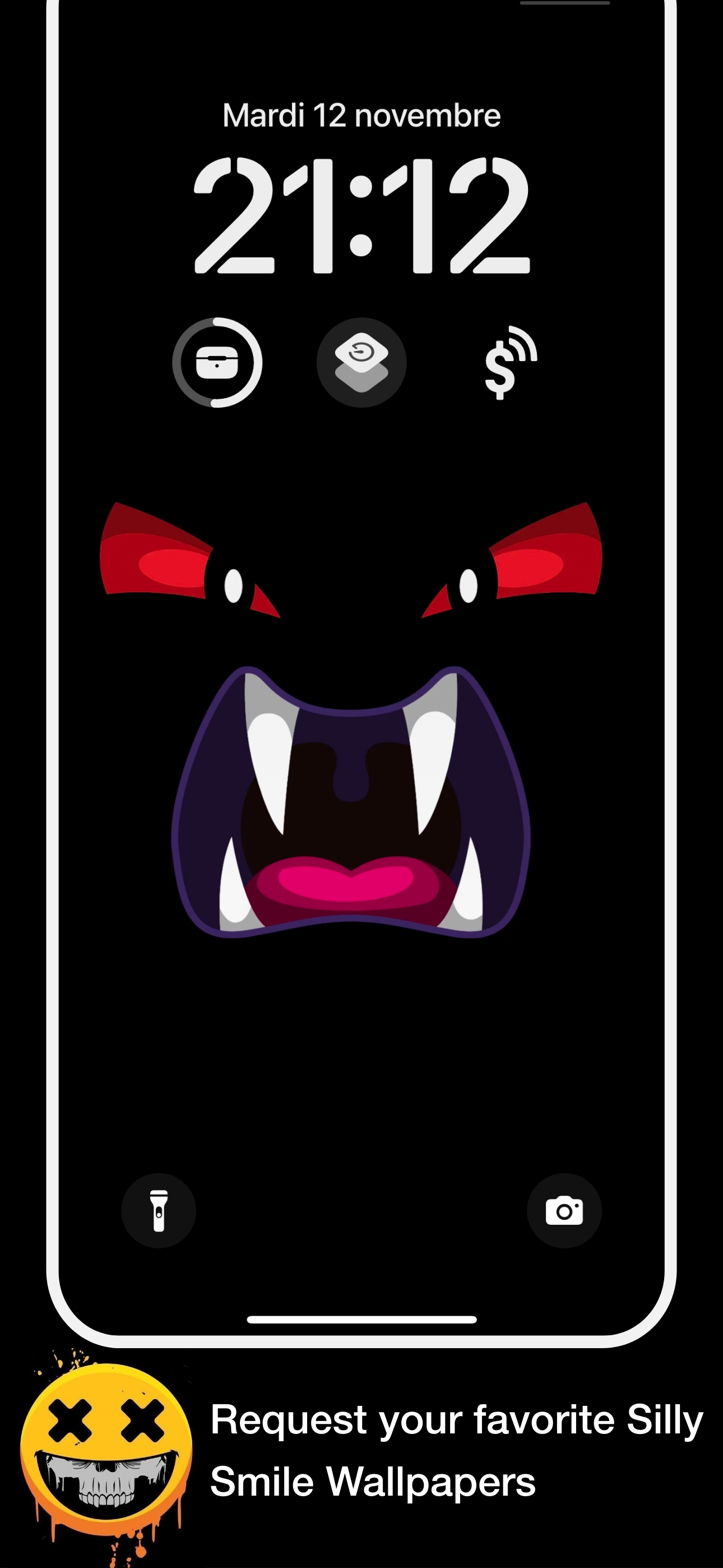 اسکرین شات 8 برنامه Silly Smiles Live Wallpaper