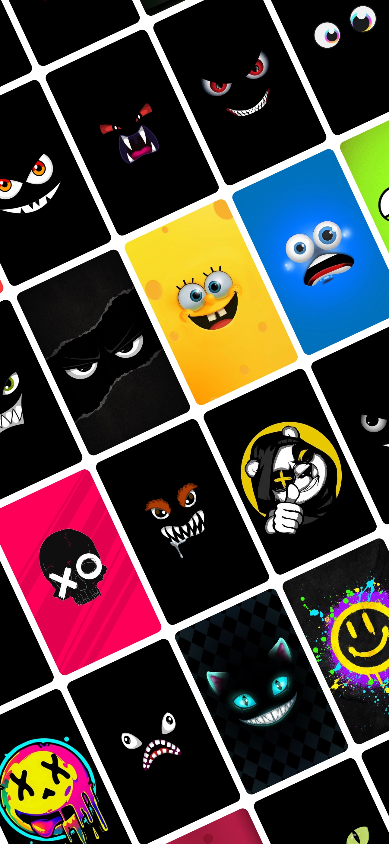 اسکرین شات 6 برنامه Silly Smiles Live Wallpaper