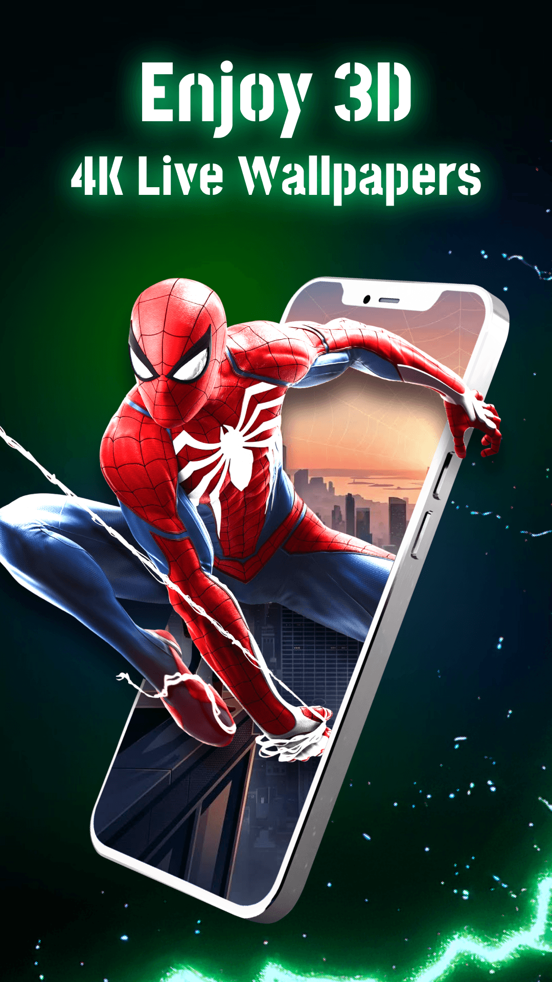 اسکرین شات 2 برنامه Silly Smile Live Wallpaper