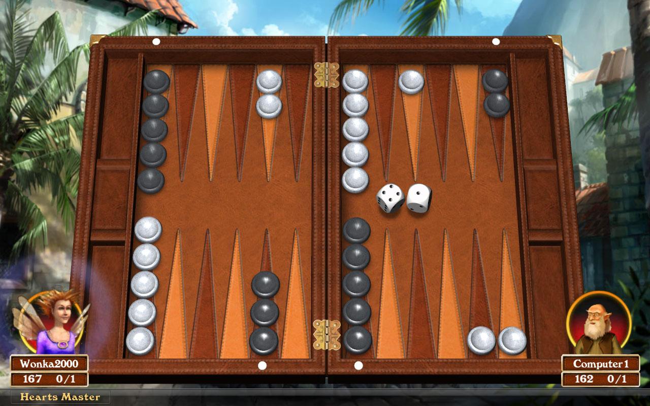 اسکرین شات 1 بازی Hardwood Backgammon – Free