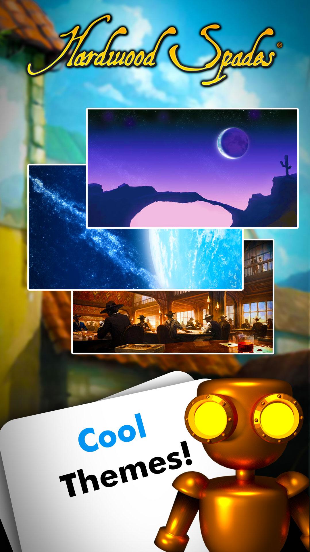 اسکرین شات 2 بازی Hardwood Spades - Card Game