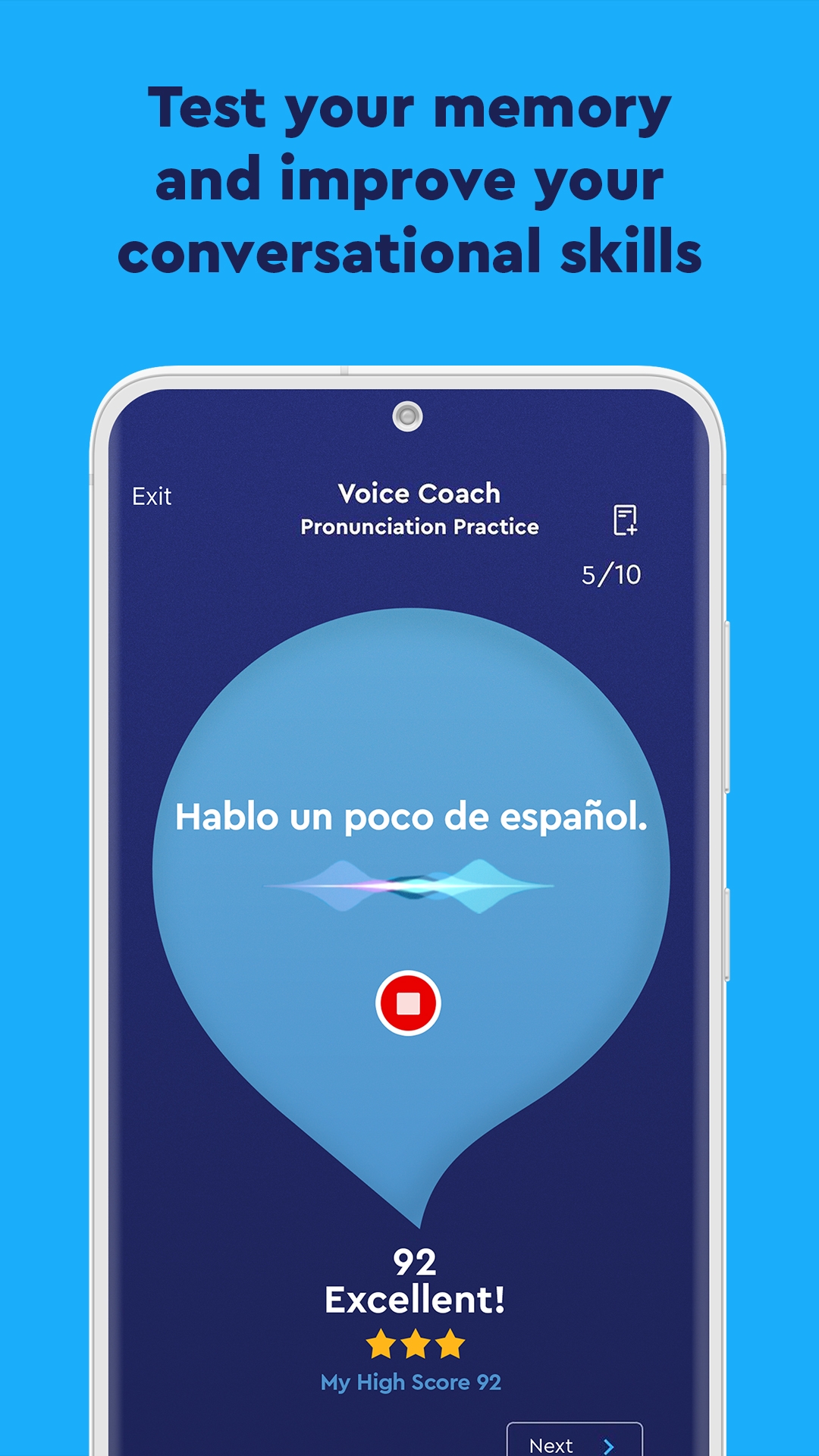 اسکرین شات 5 برنامه Pimsleur | Language Learning