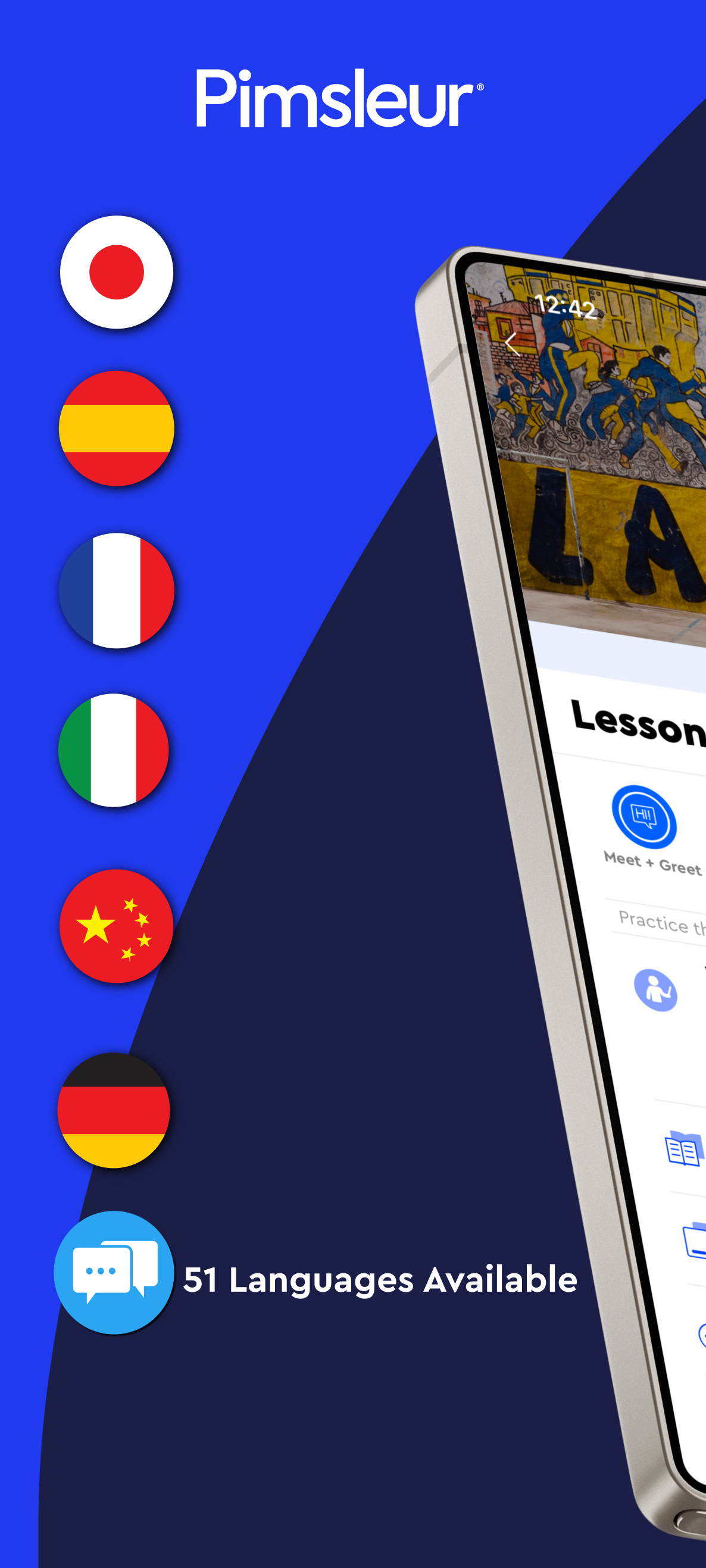 اسکرین شات 1 برنامه Pimsleur | Language Learning