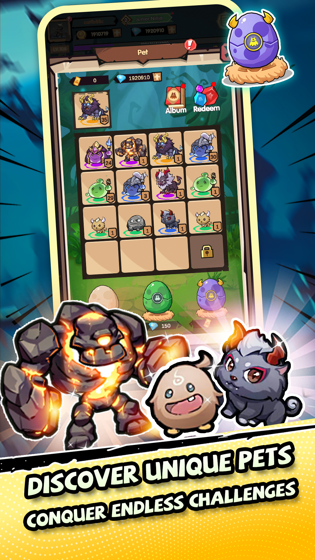 اسکرین شات 4 بازی Ninja Cat - Idle Arena