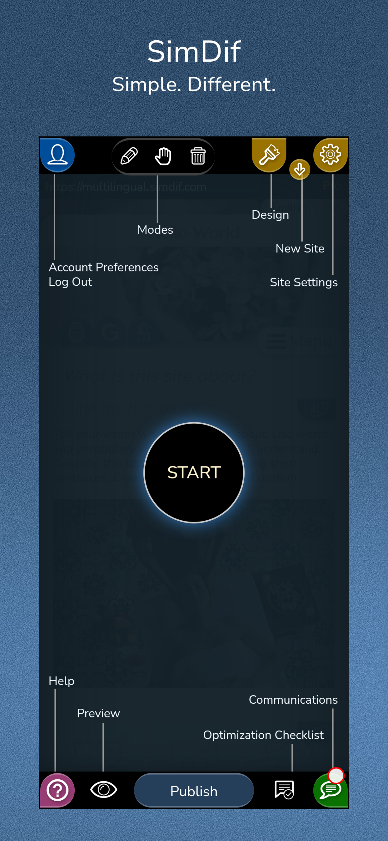 اسکرین شات 8 برنامه Website Builder for Android