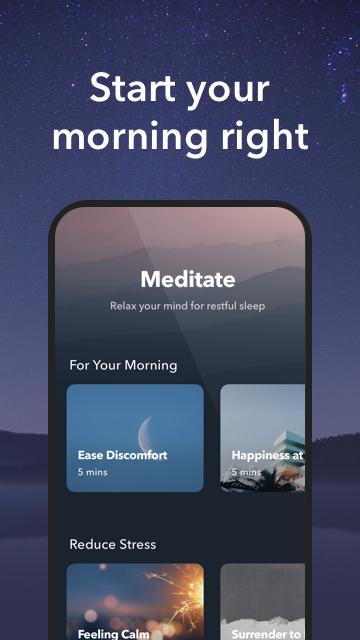 اسکرین شات 4 برنامه Simple Habit: Meditation