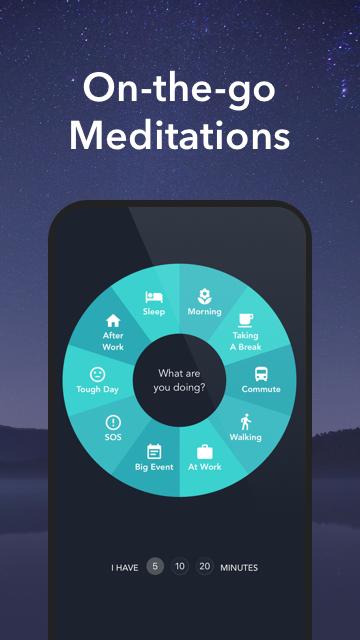 اسکرین شات 3 برنامه Simple Habit: Meditation