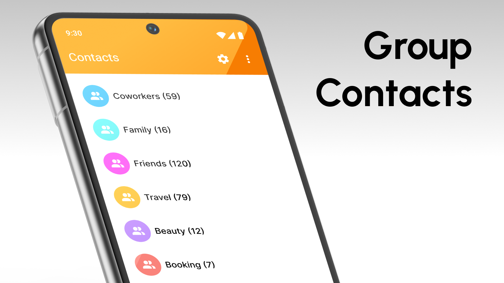 اسکرین شات 7 برنامه Simple Contacts