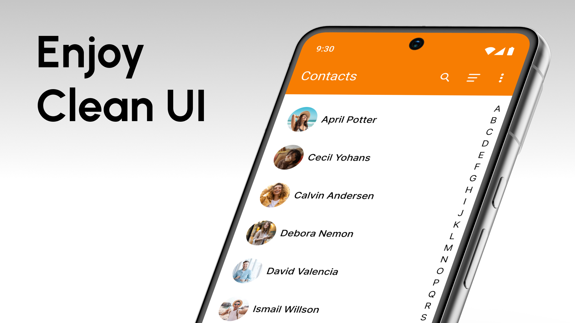 اسکرین شات 8 برنامه Simple Contacts