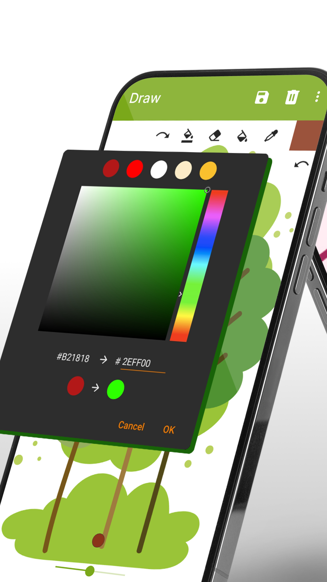 اسکرین شات 3 برنامه Simple Drawing - Sketchbook