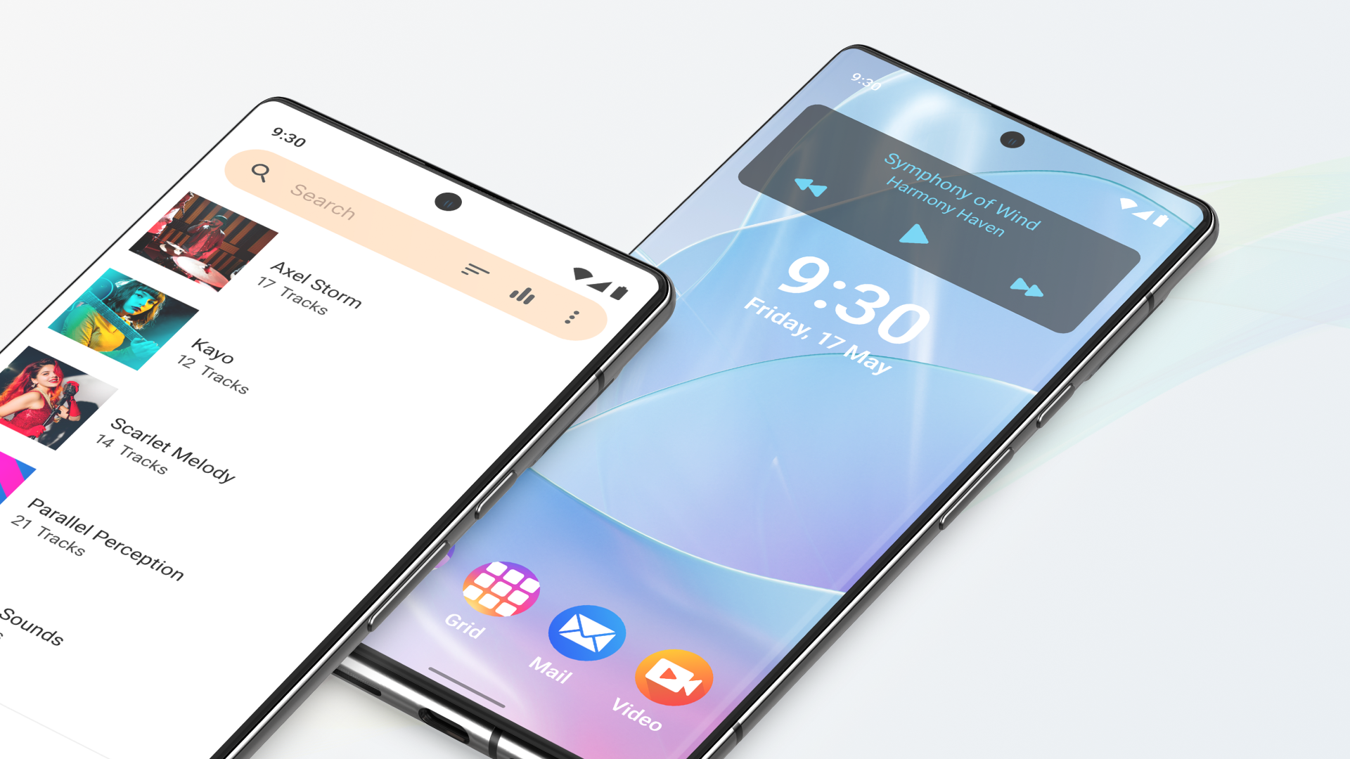 اسکرین شات 2 برنامه Simple Music Player