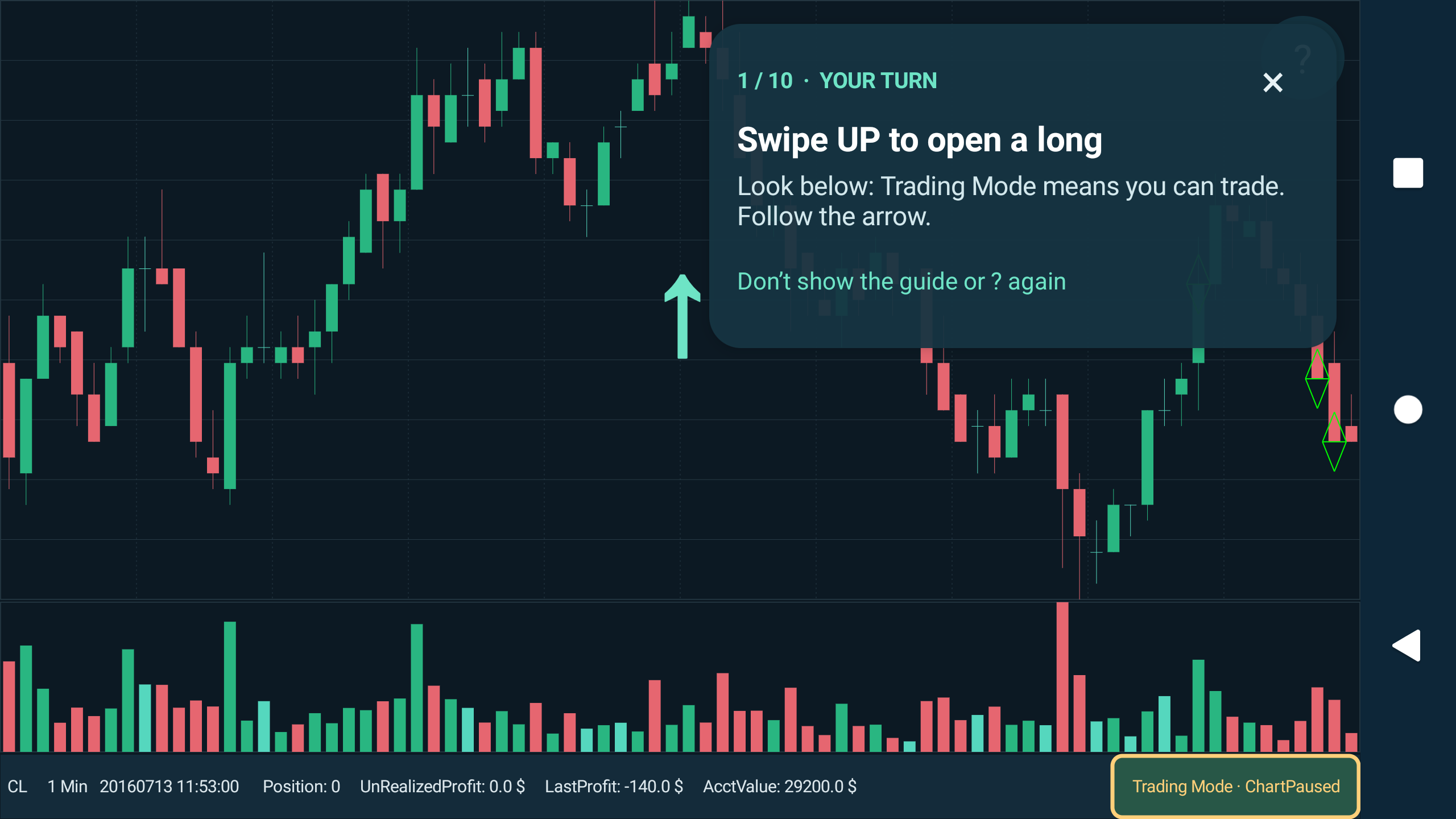اسکرین شات 2 برنامه Professional Trader Training