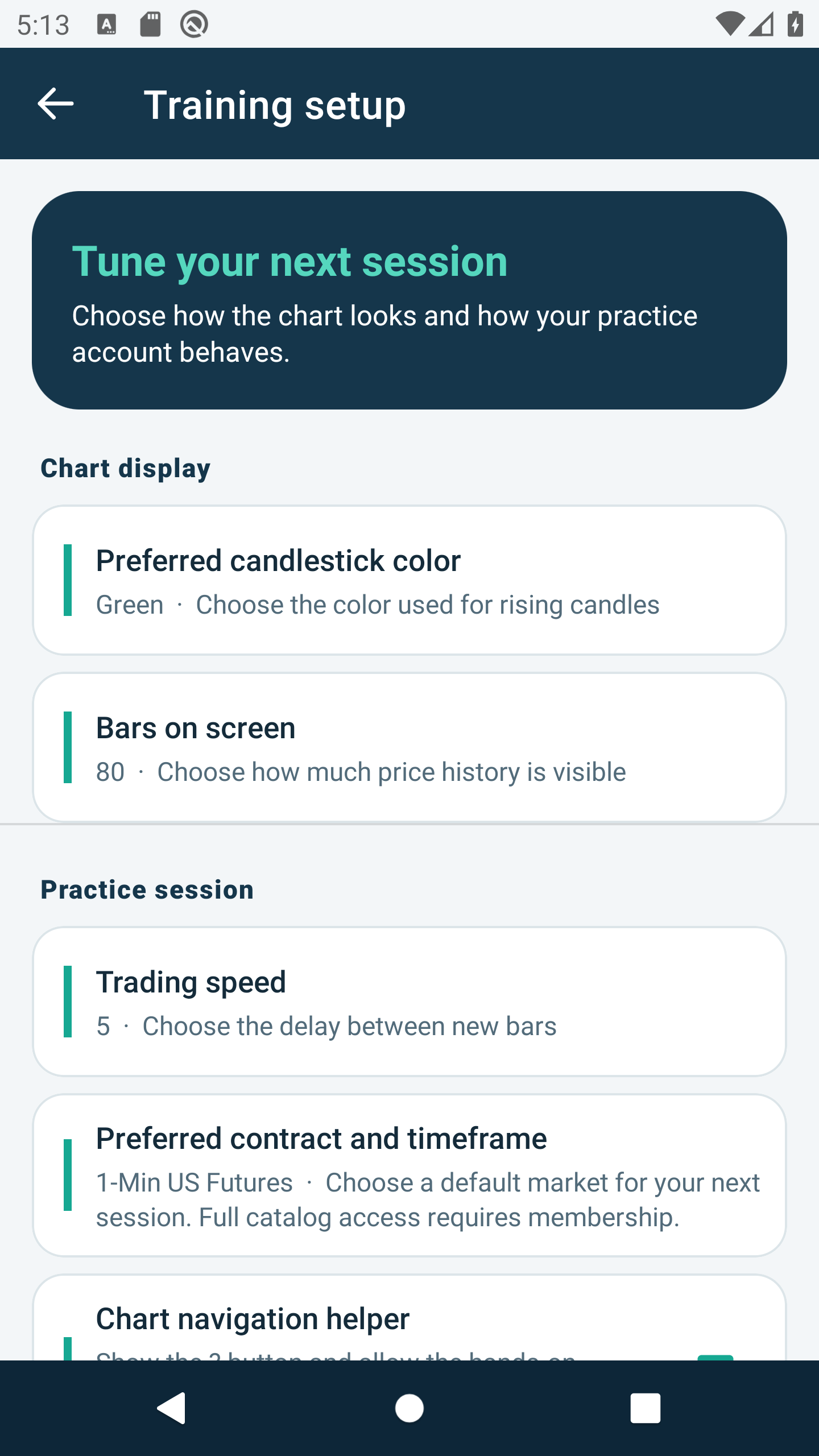 اسکرین شات 7 برنامه Professional Trader Training