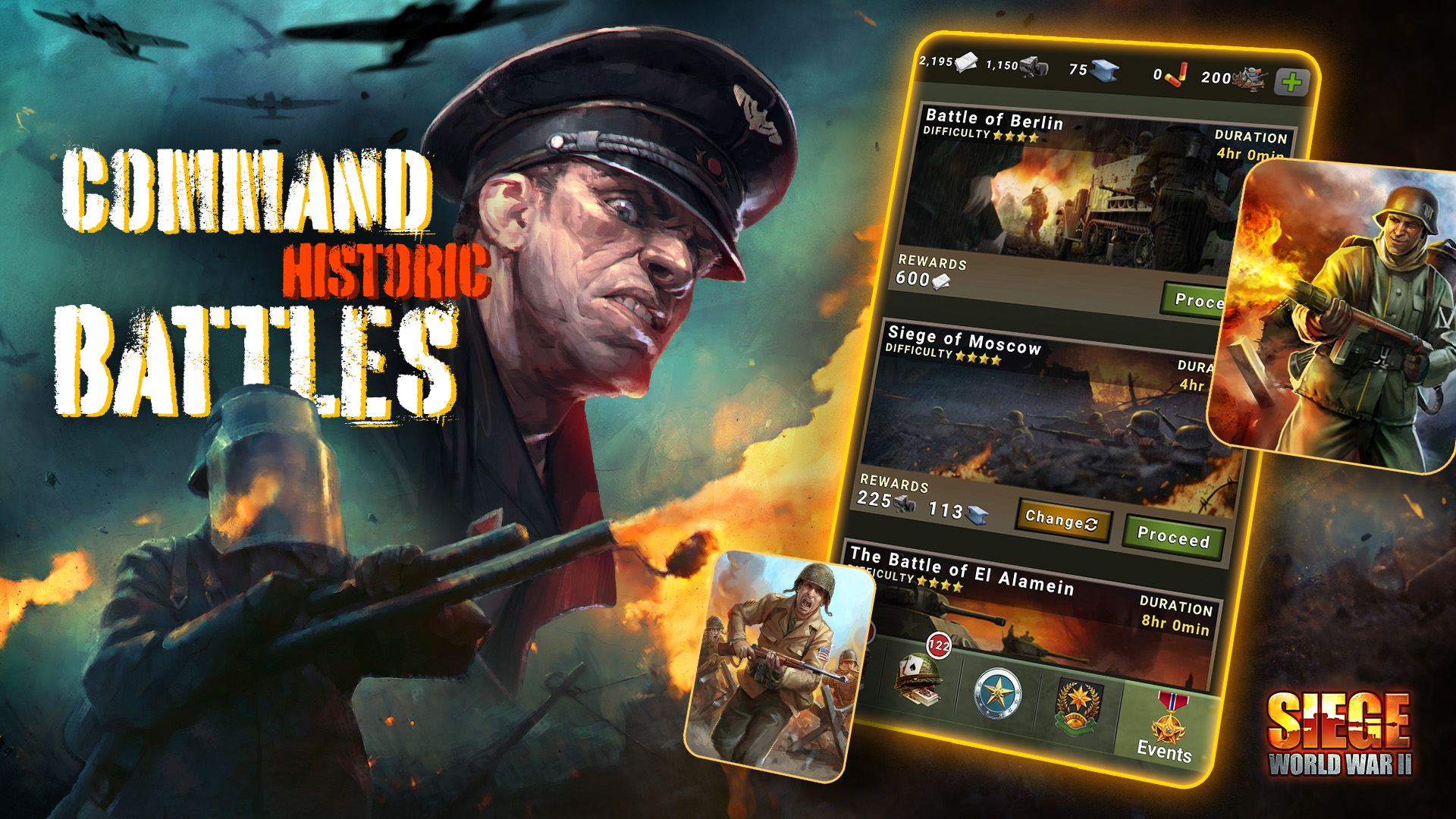 اسکرین شات 3 بازی SIEGE: World War II