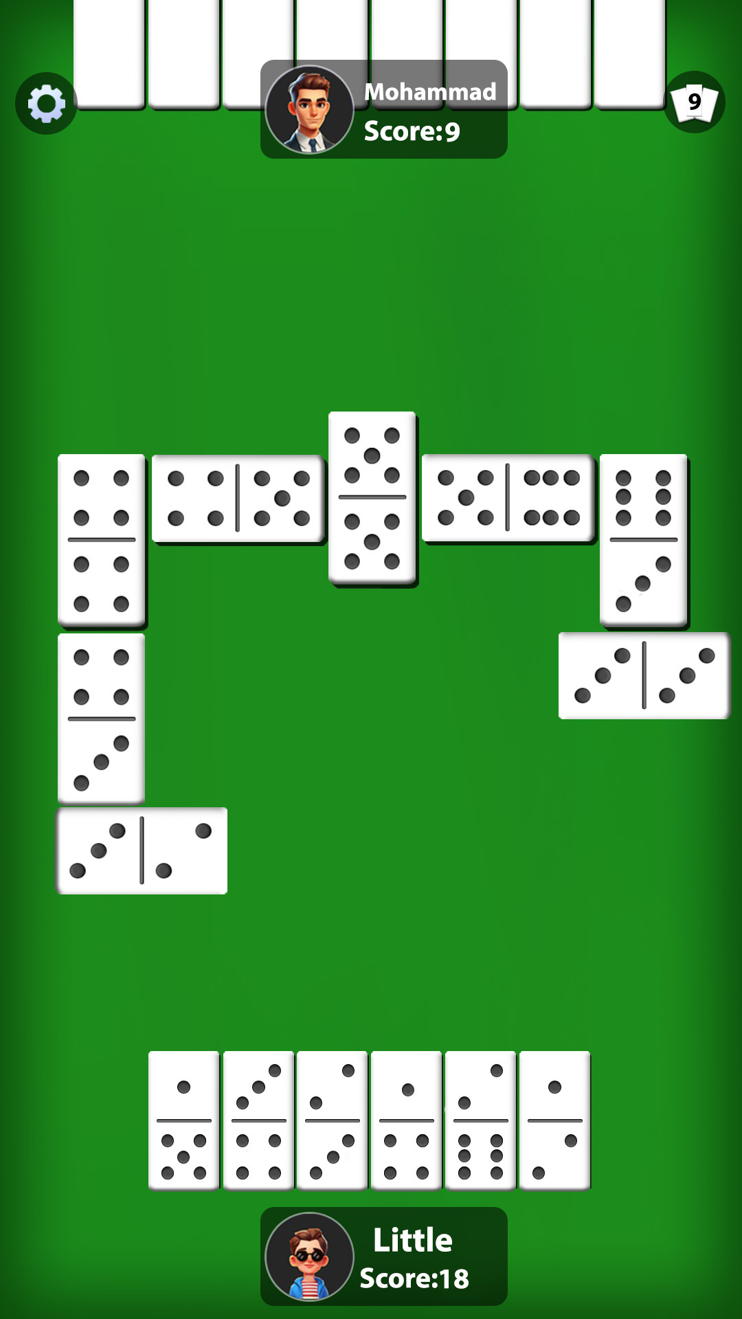 اسکرین شات 2 بازی استاد دومینو