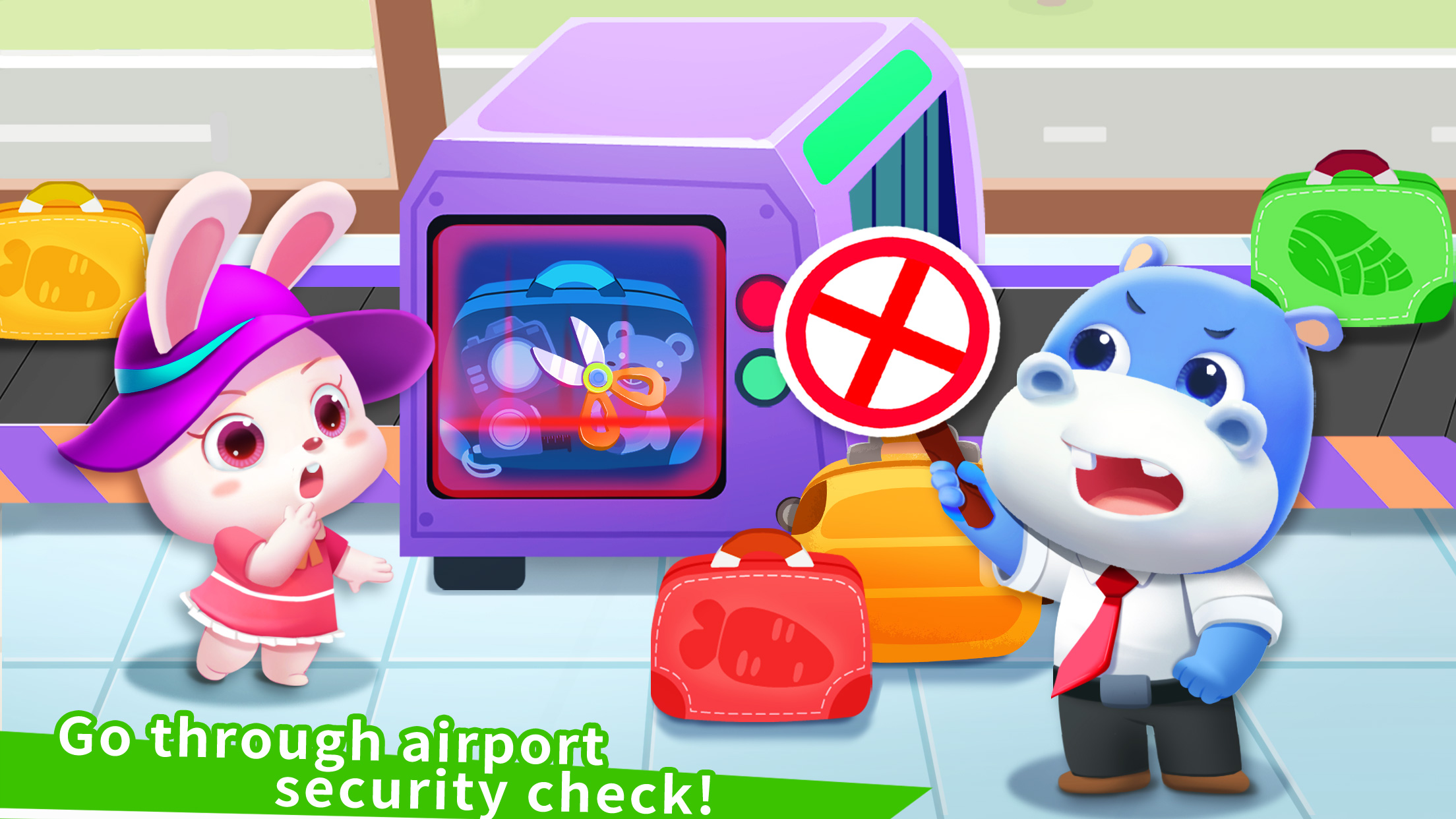 اسکرین شات 3 بازی Baby Panda's Airport
