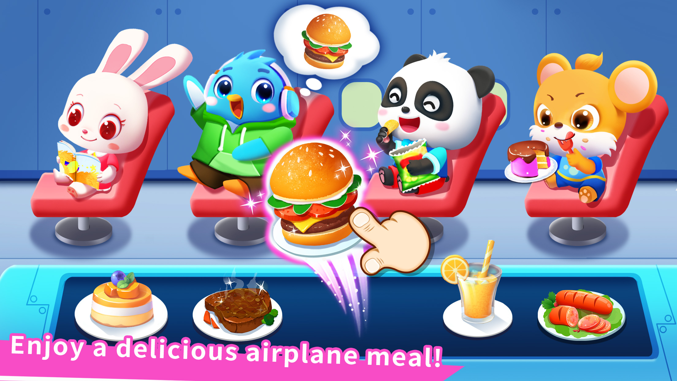 اسکرین شات 6 بازی Baby Panda's Airport