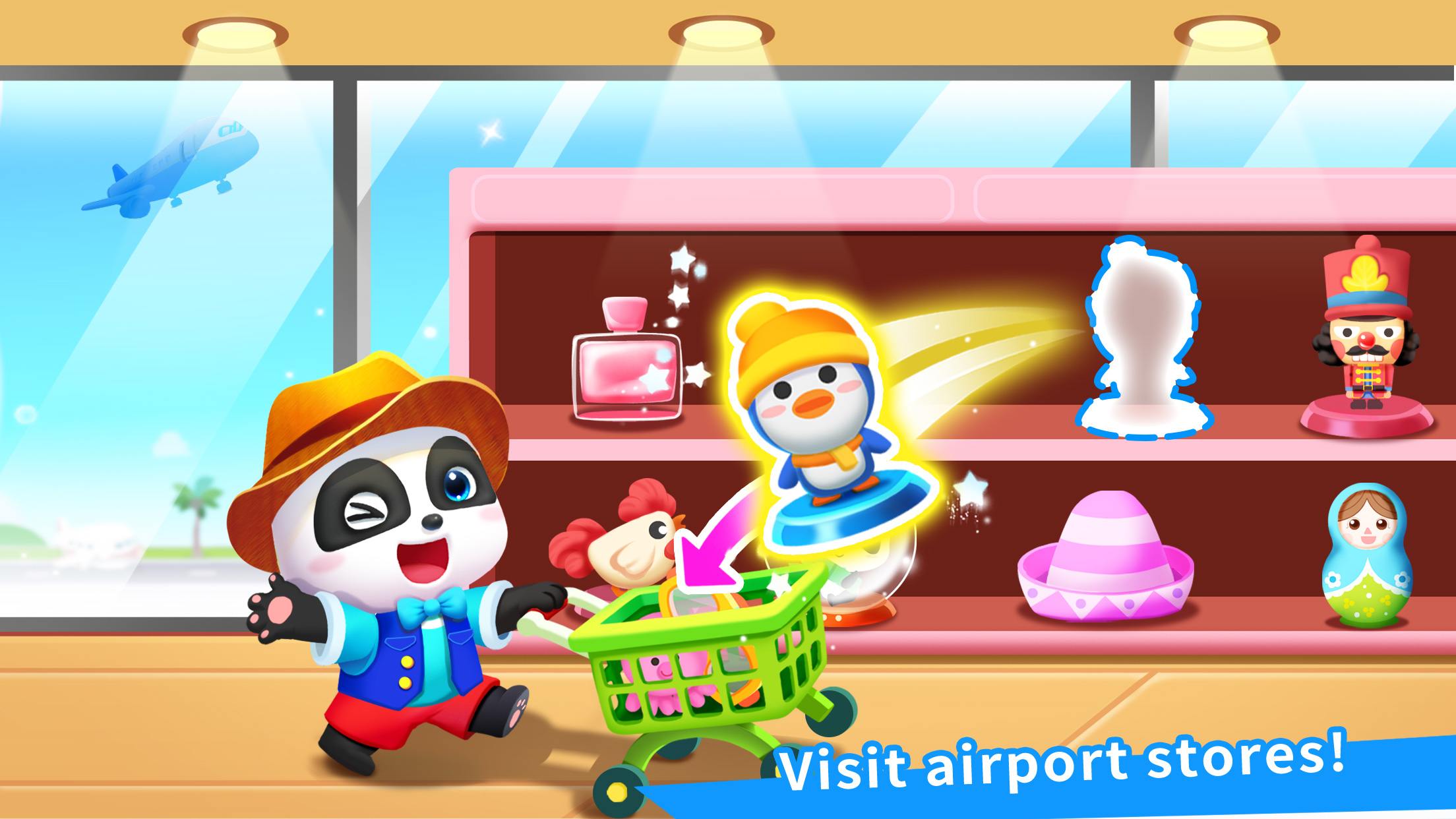 اسکرین شات 7 بازی Baby Panda's Airport