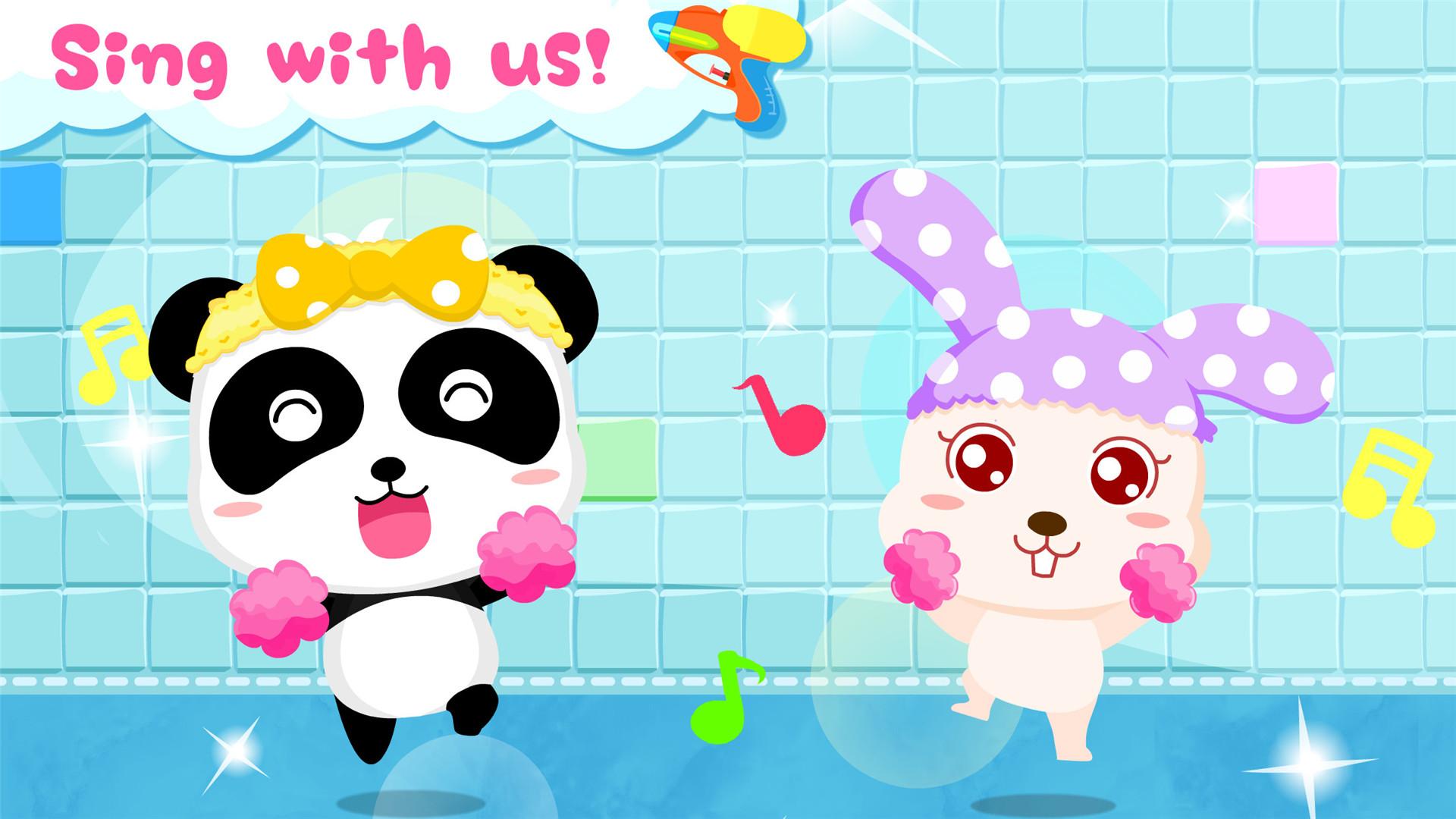اسکرین شات 3 بازی Baby Panda's Bath Time