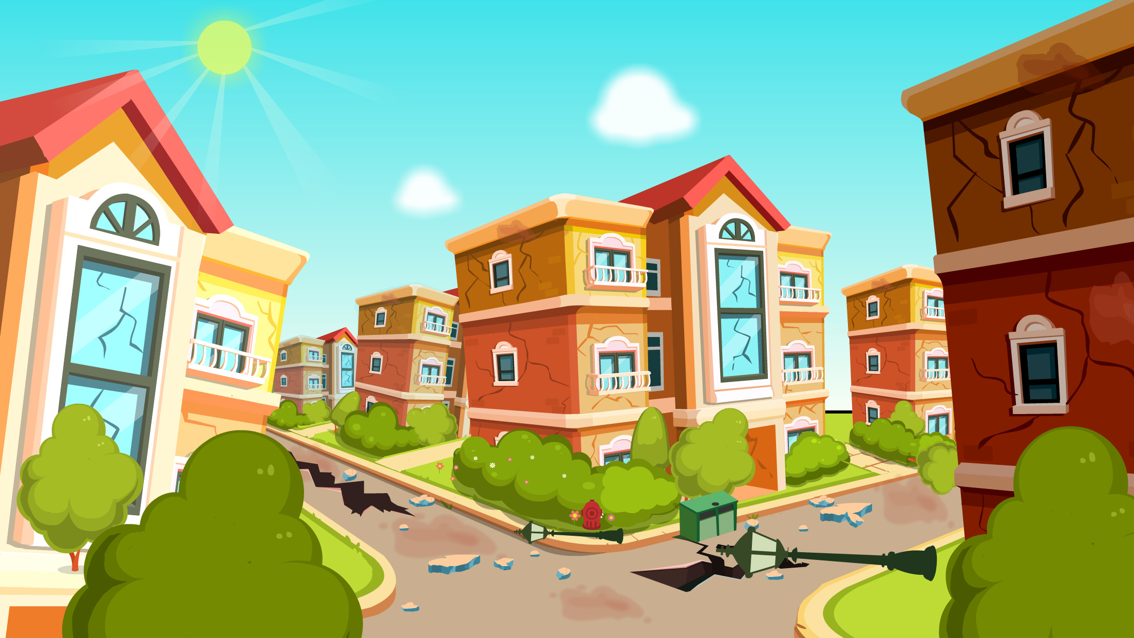 اسکرین شات 5 بازی Baby Panda Earthquake Safety 1