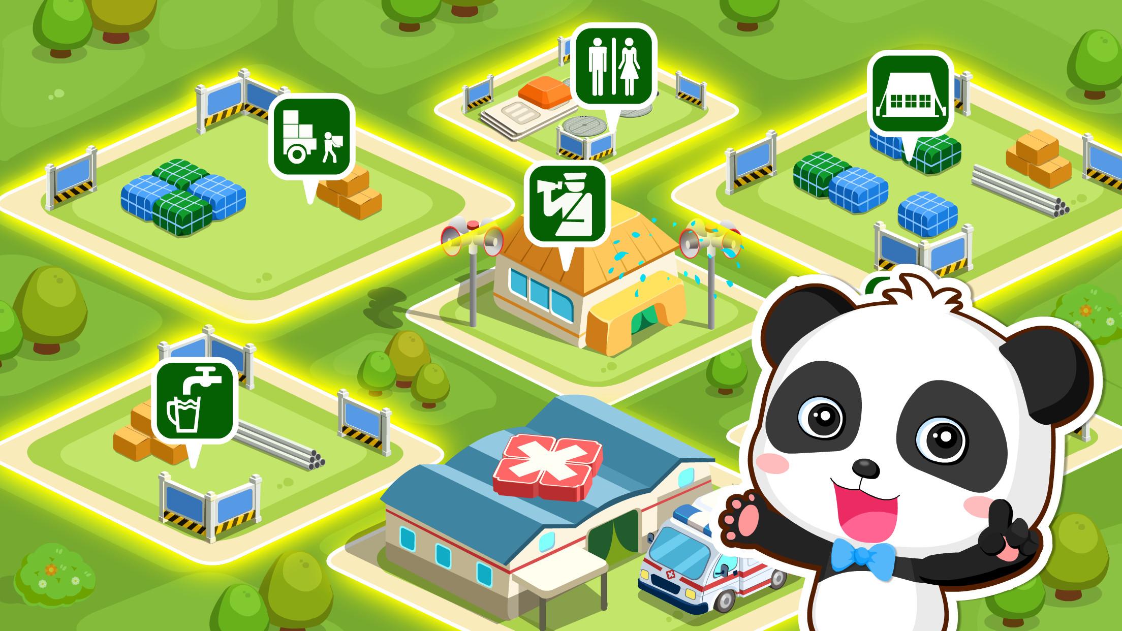 اسکرین شات 2 بازی Baby Panda Earthquake Safety 2