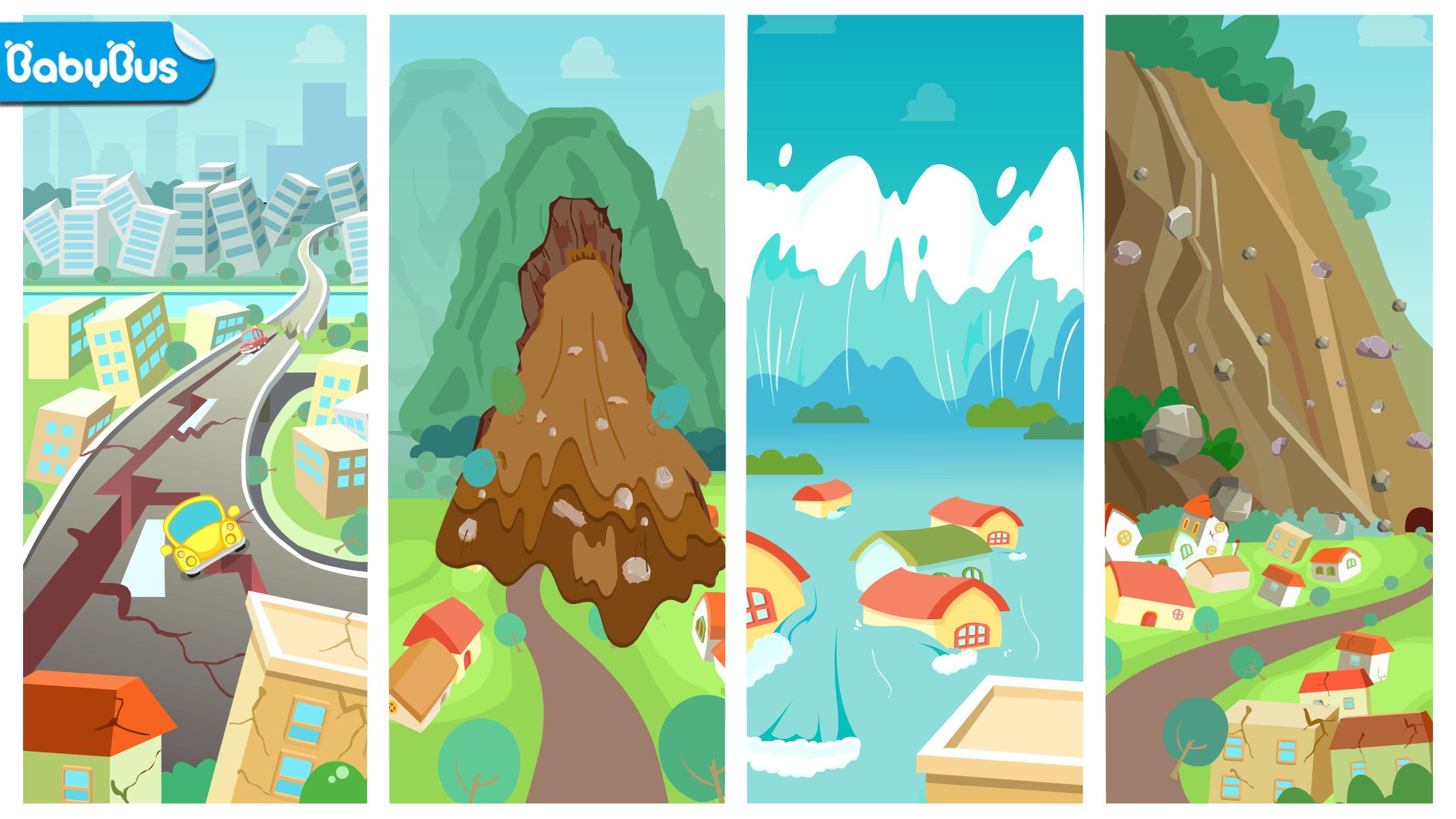 اسکرین شات 1 بازی Baby Panda Earthquake Safety 2