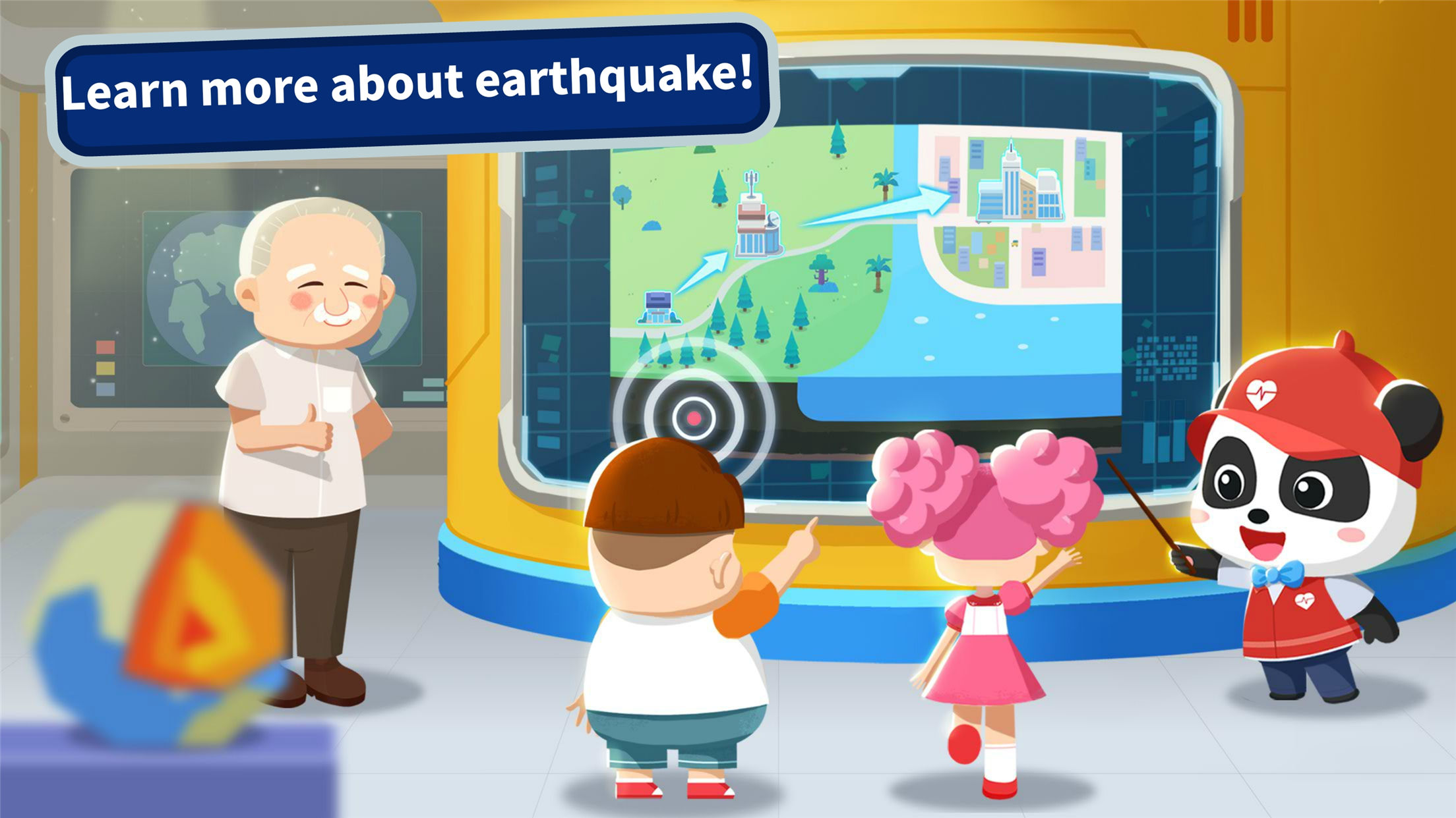 اسکرین شات 5 بازی Baby Panda Earthquake Safety 4
