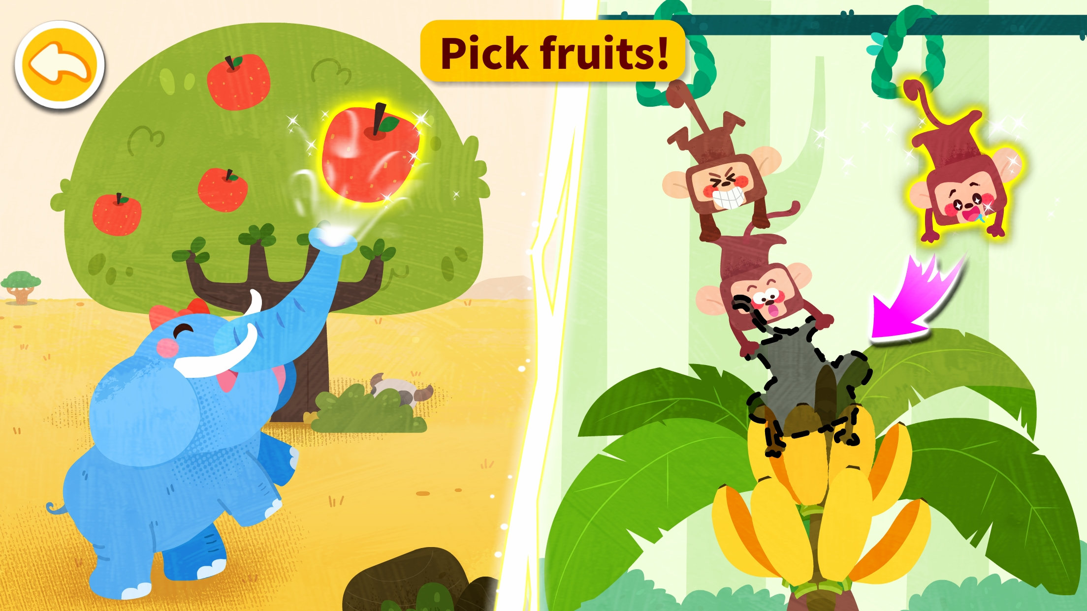 اسکرین شات 3 بازی Baby Panda's Animal Park