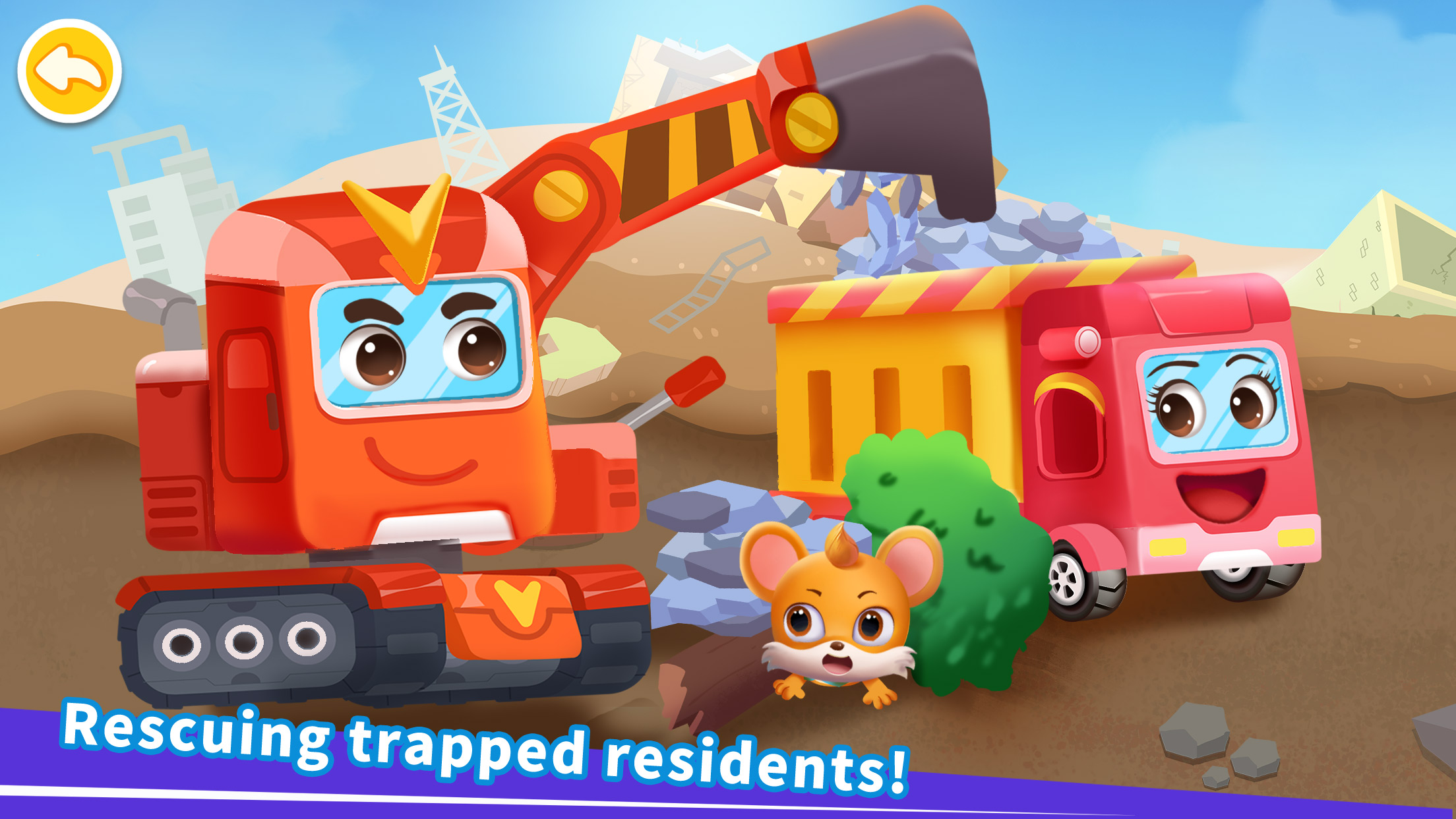 اسکرین شات 2 بازی Little Panda's Truck Team