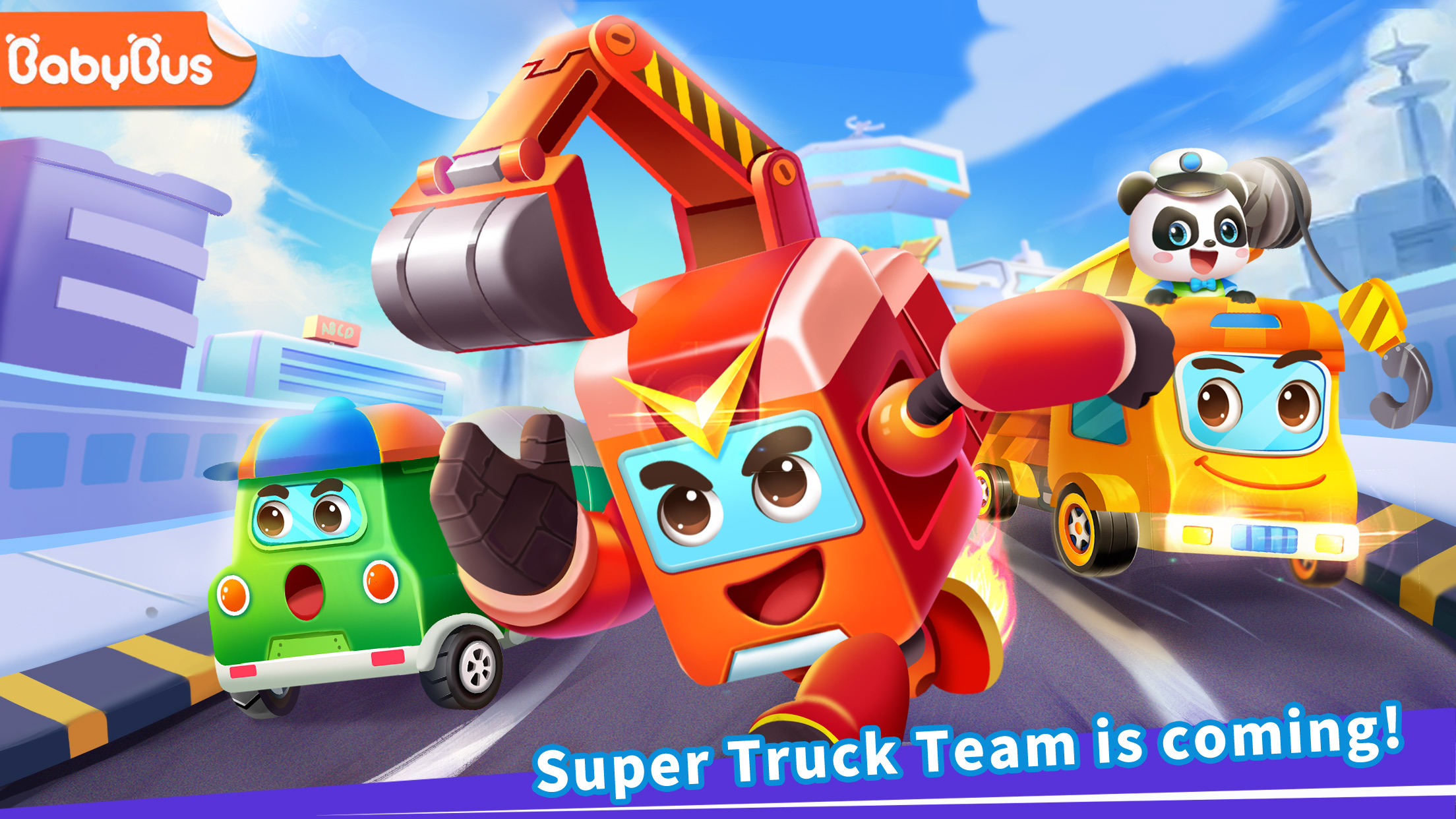 اسکرین شات 1 بازی Little Panda's Truck Team