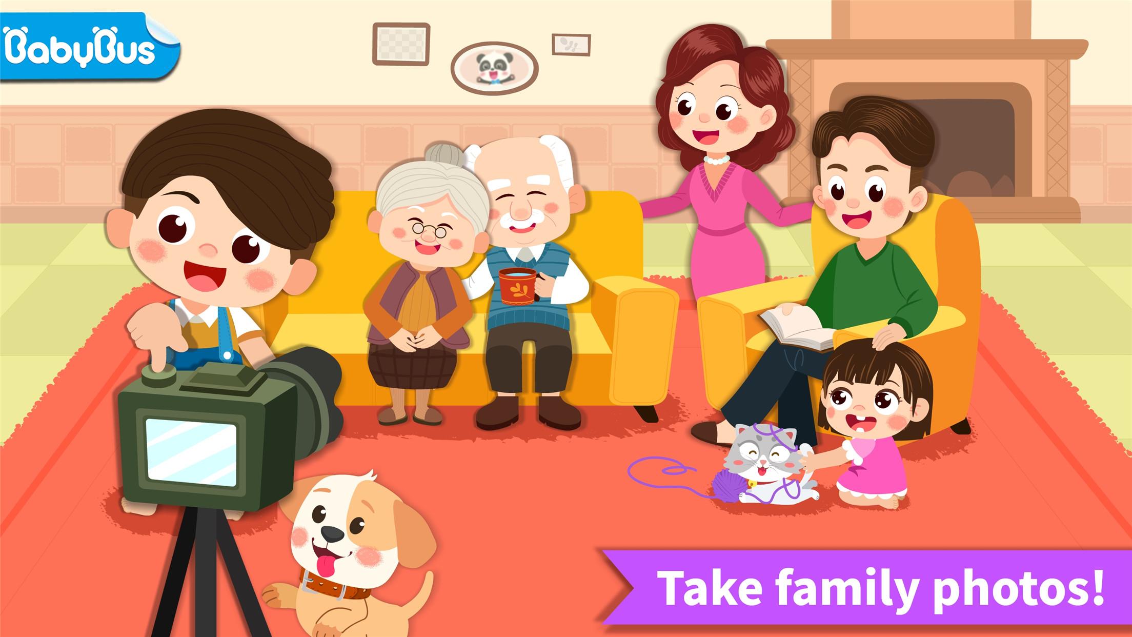 اسکرین شات 1 بازی Baby Panda's Home Stories